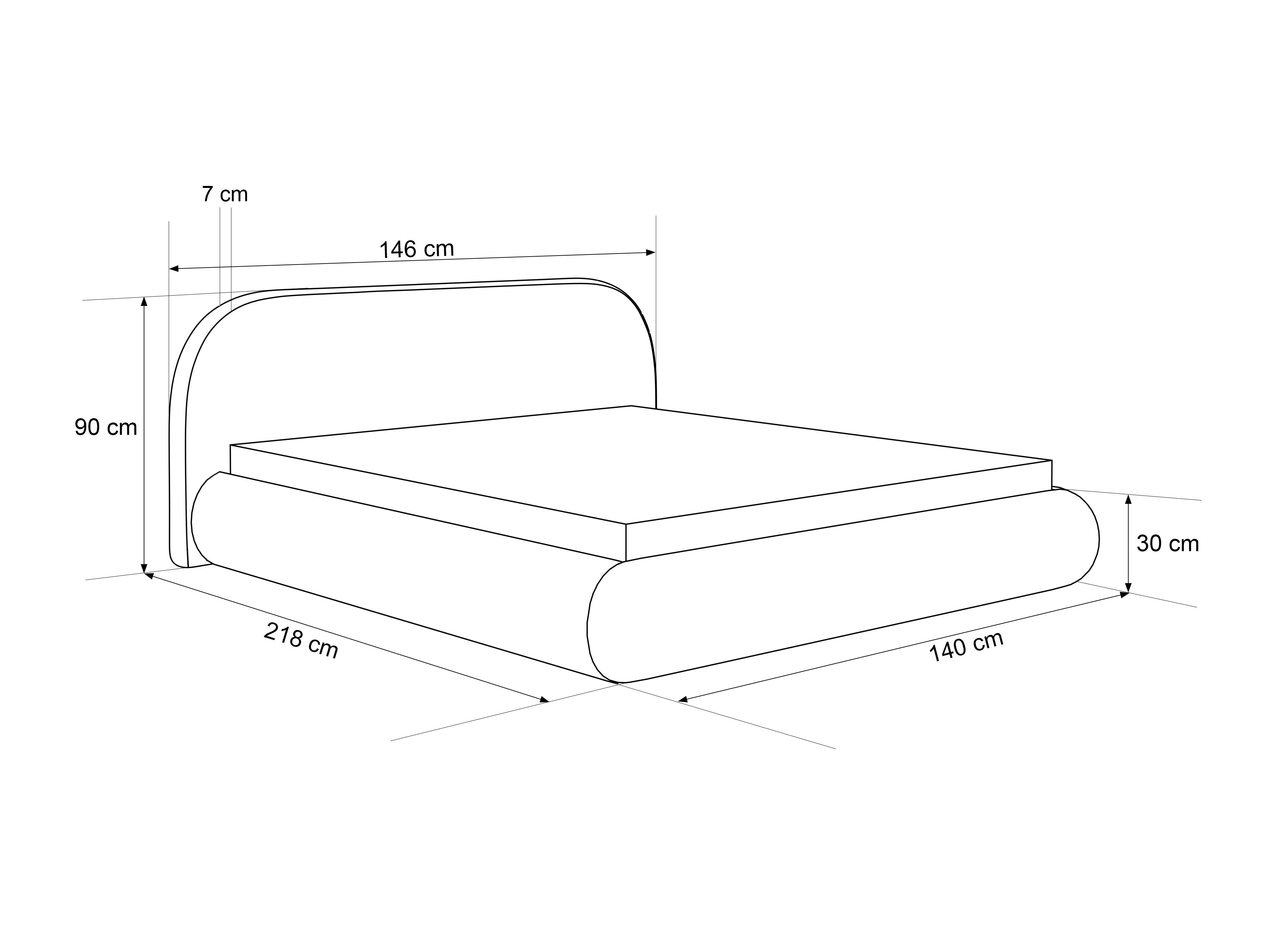 Postelja SL5492 z manjšimi nepravilnostmi