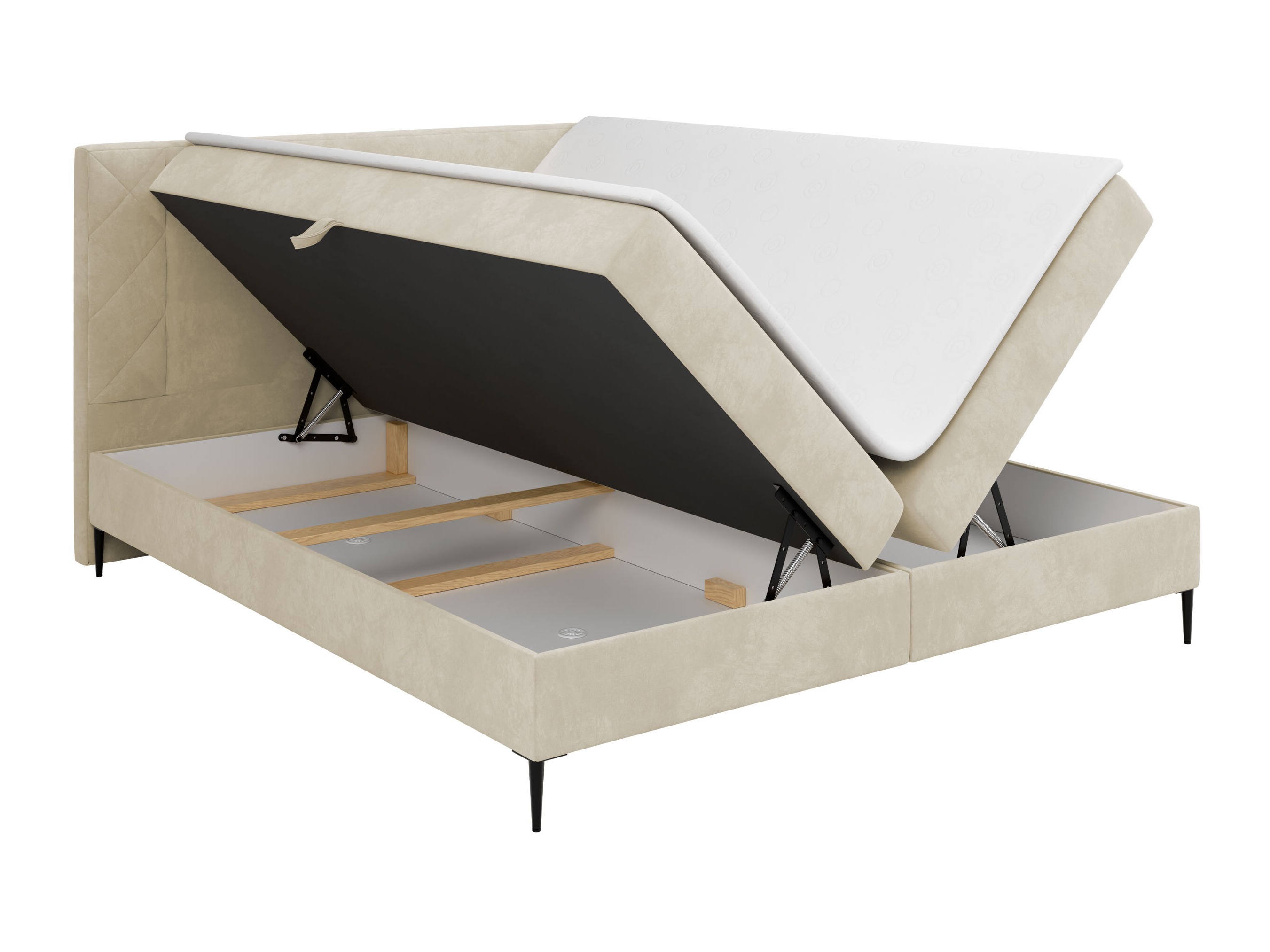 Boxspring postelja Providence 200 (Polo 877)