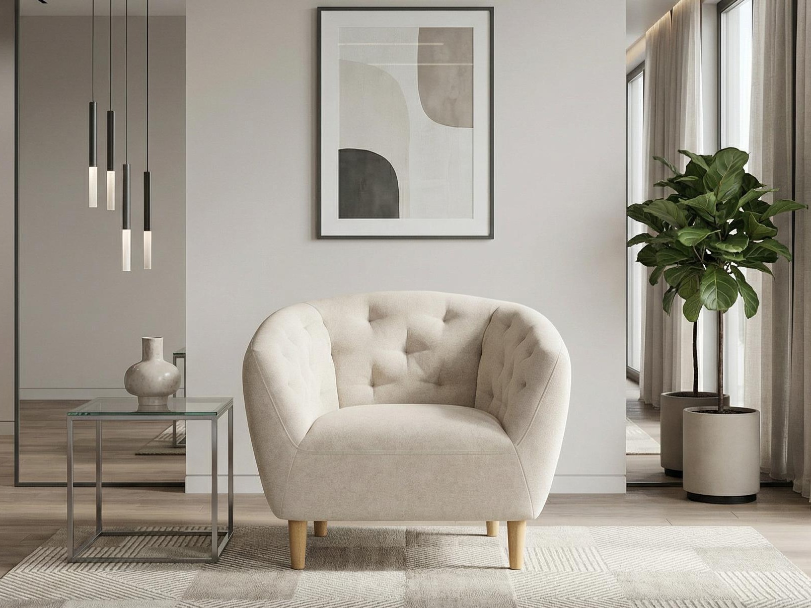 Chesterfield fotelj Norsica 1054