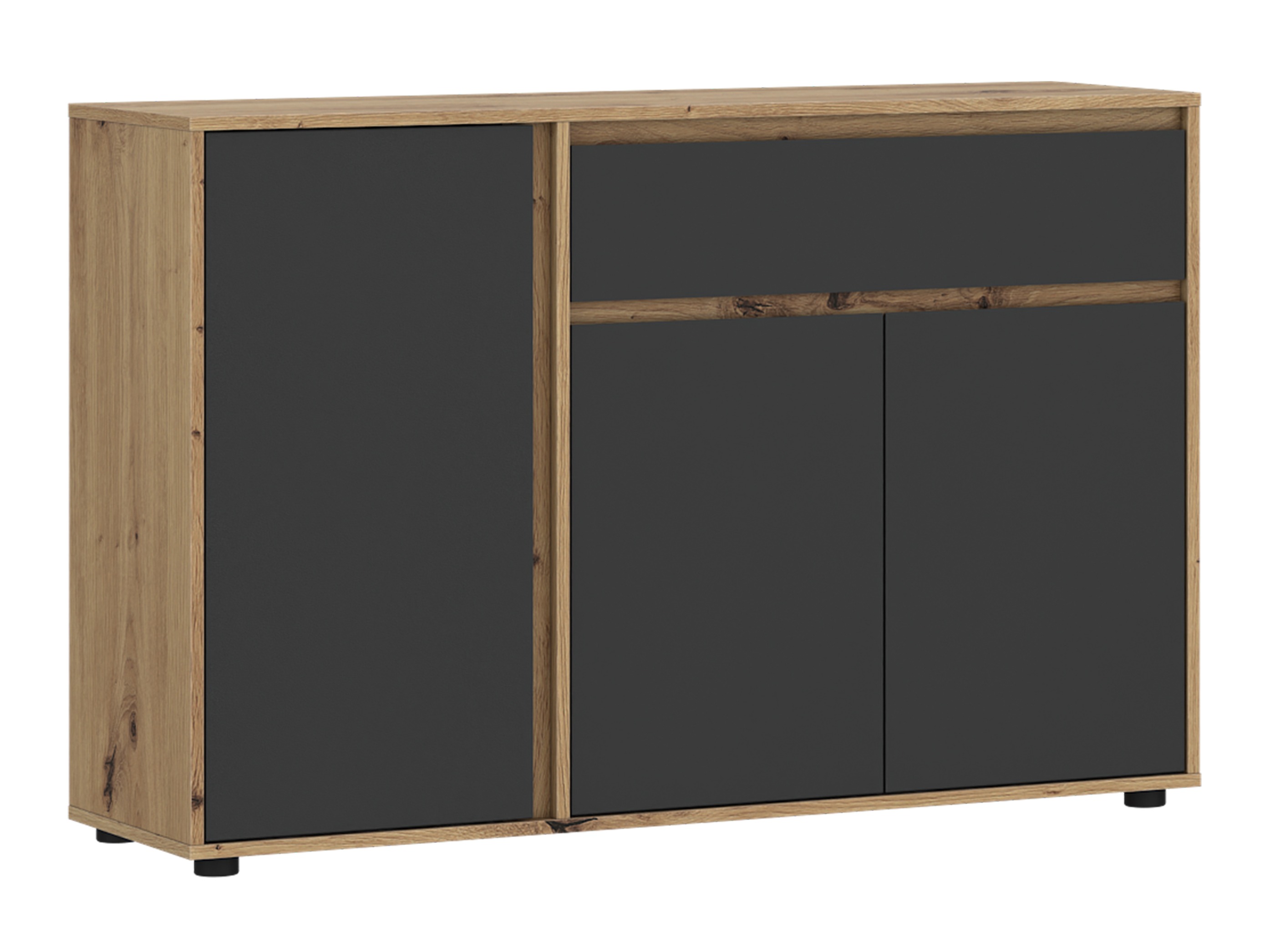 Komoda Torcavi 100 (Antracit + Artisan hrast)