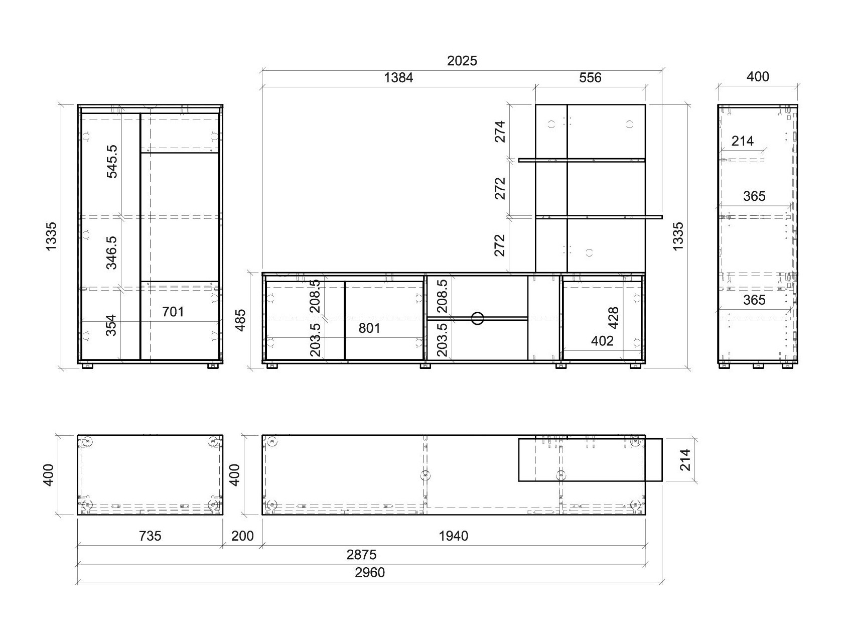 Komplet za dnevno sobo Ontario 226