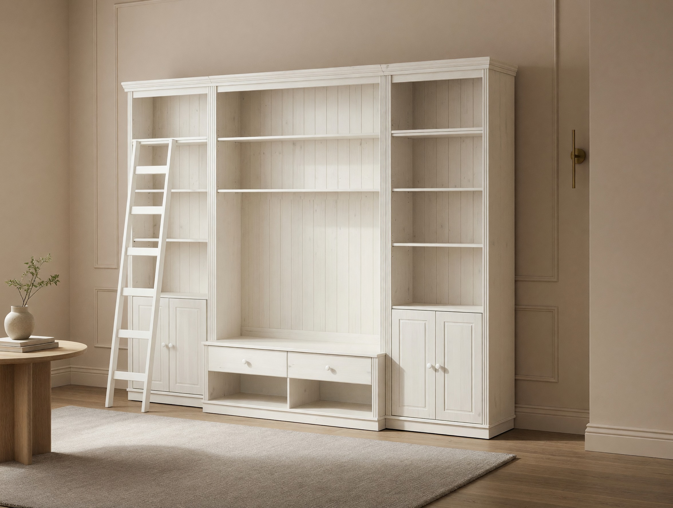 Komplet za dnevno sobo Saltoro 107 (Bela)