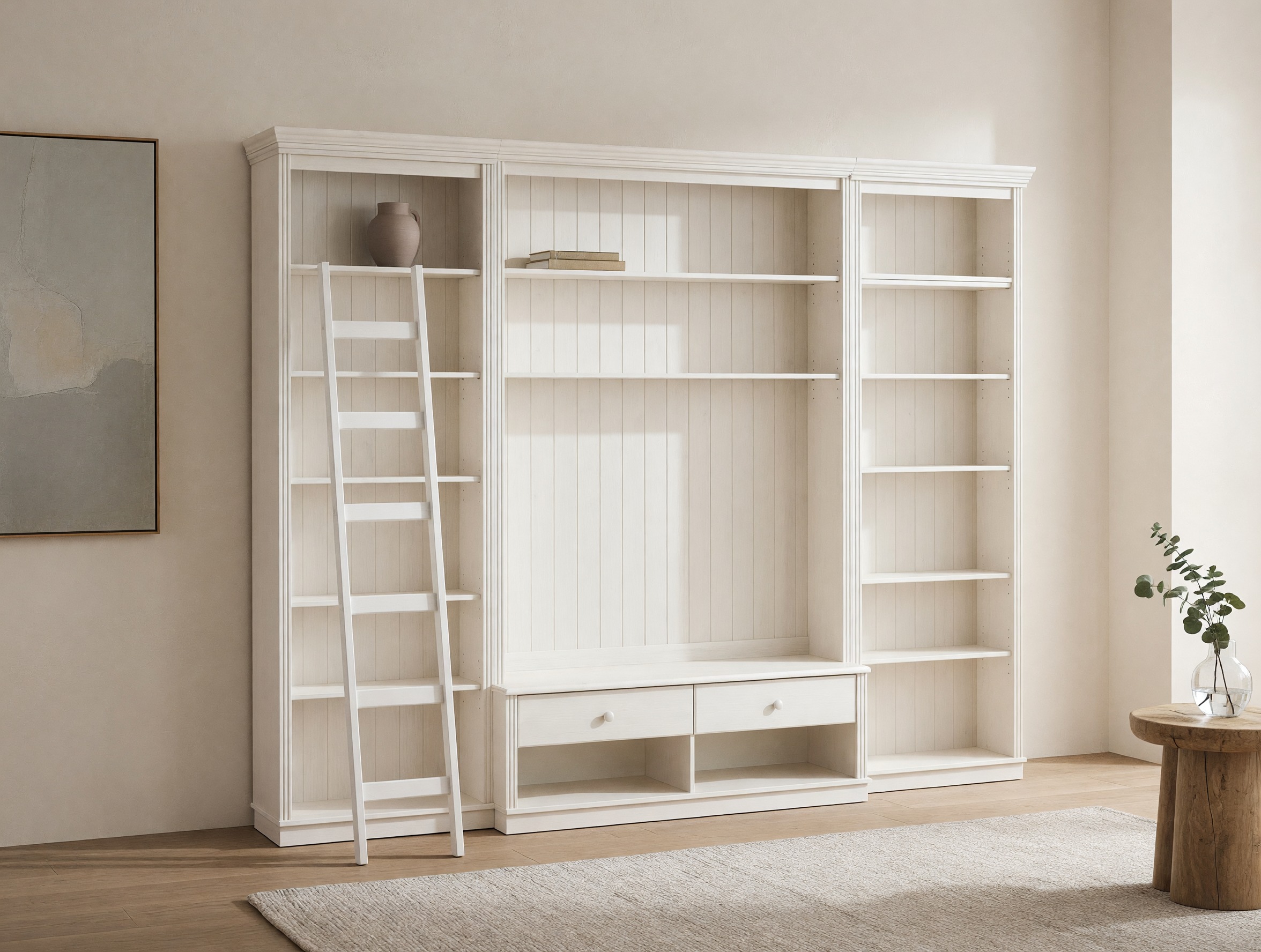 Komplet za dnevno sobo Saltoro 108 (Bela)