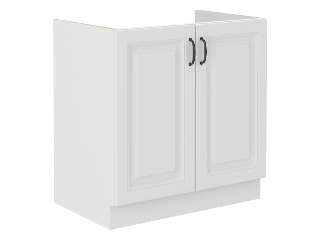 Modularna omarica za pomivalno korito z vrati Retro White 121