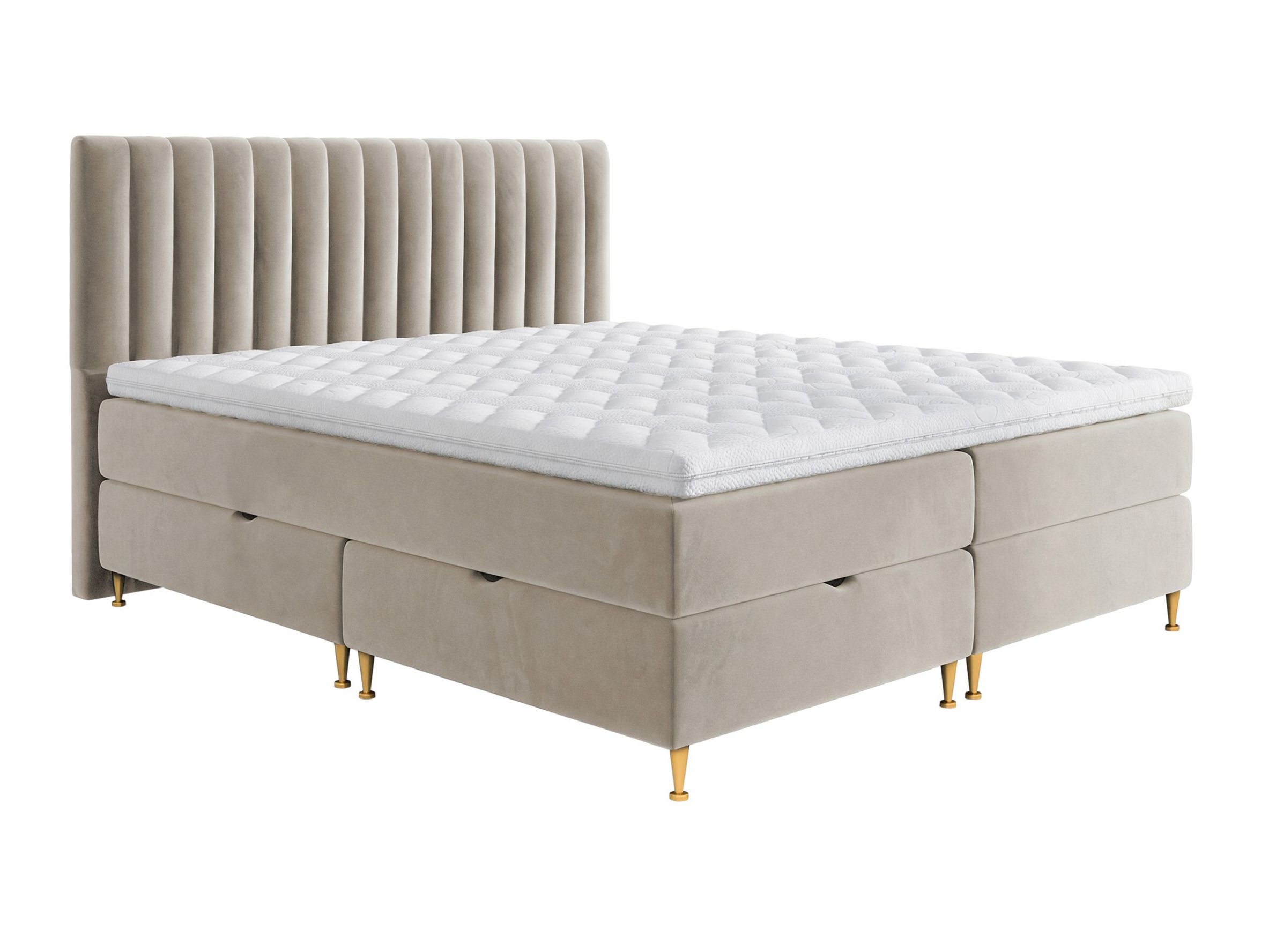 Boxspring postelja ComfiDream Fjorina (Fresh 01)