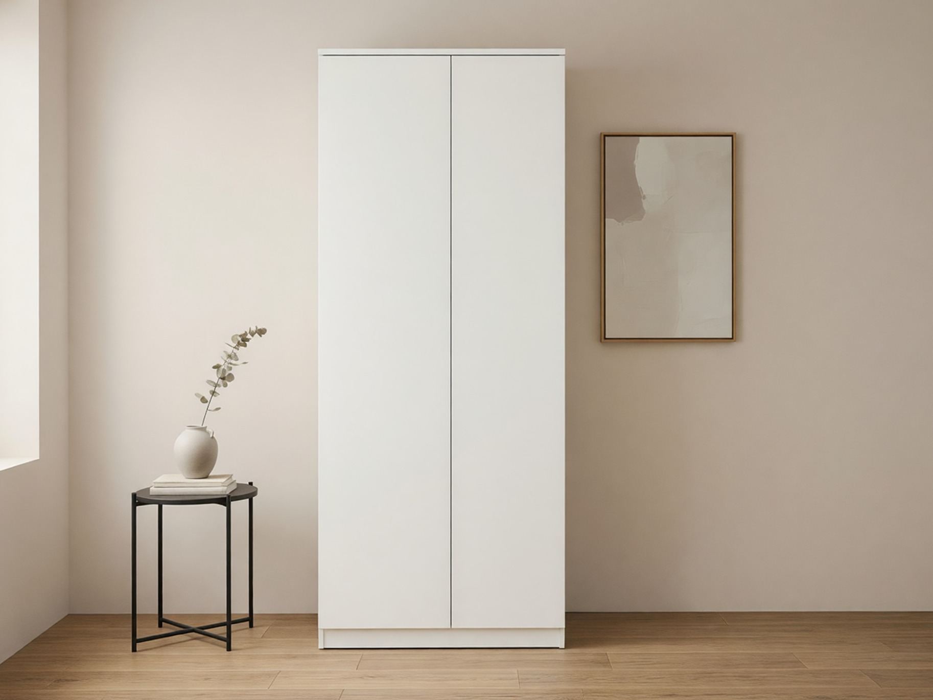 Garderobna omara Elbvelu 118 (Bela)