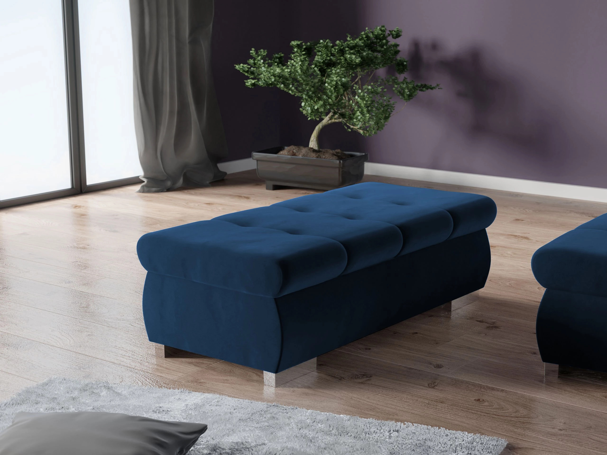 Klop z oblazinjenjem Comfivo Nitor I (Magic Velvet 2216)
