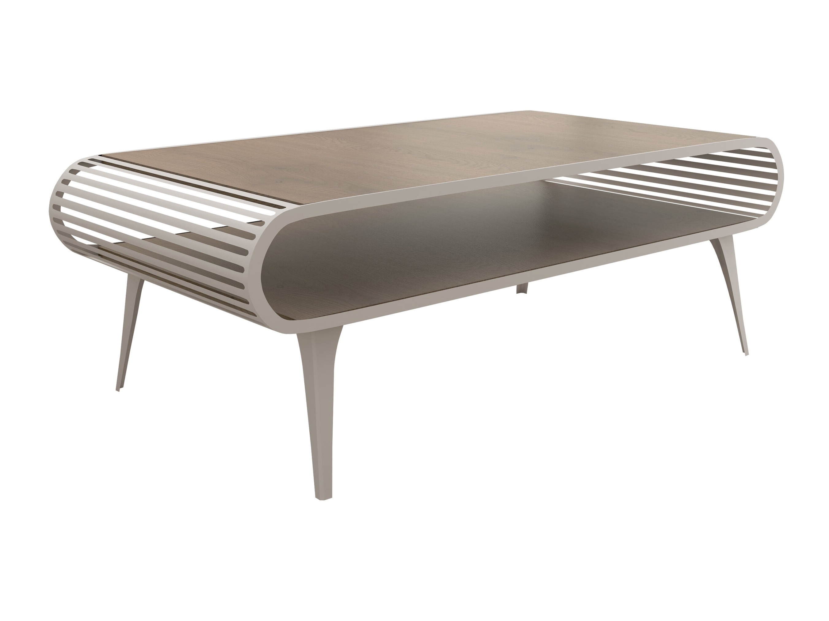 Klubska mizica Oswego 162 (Hrast)