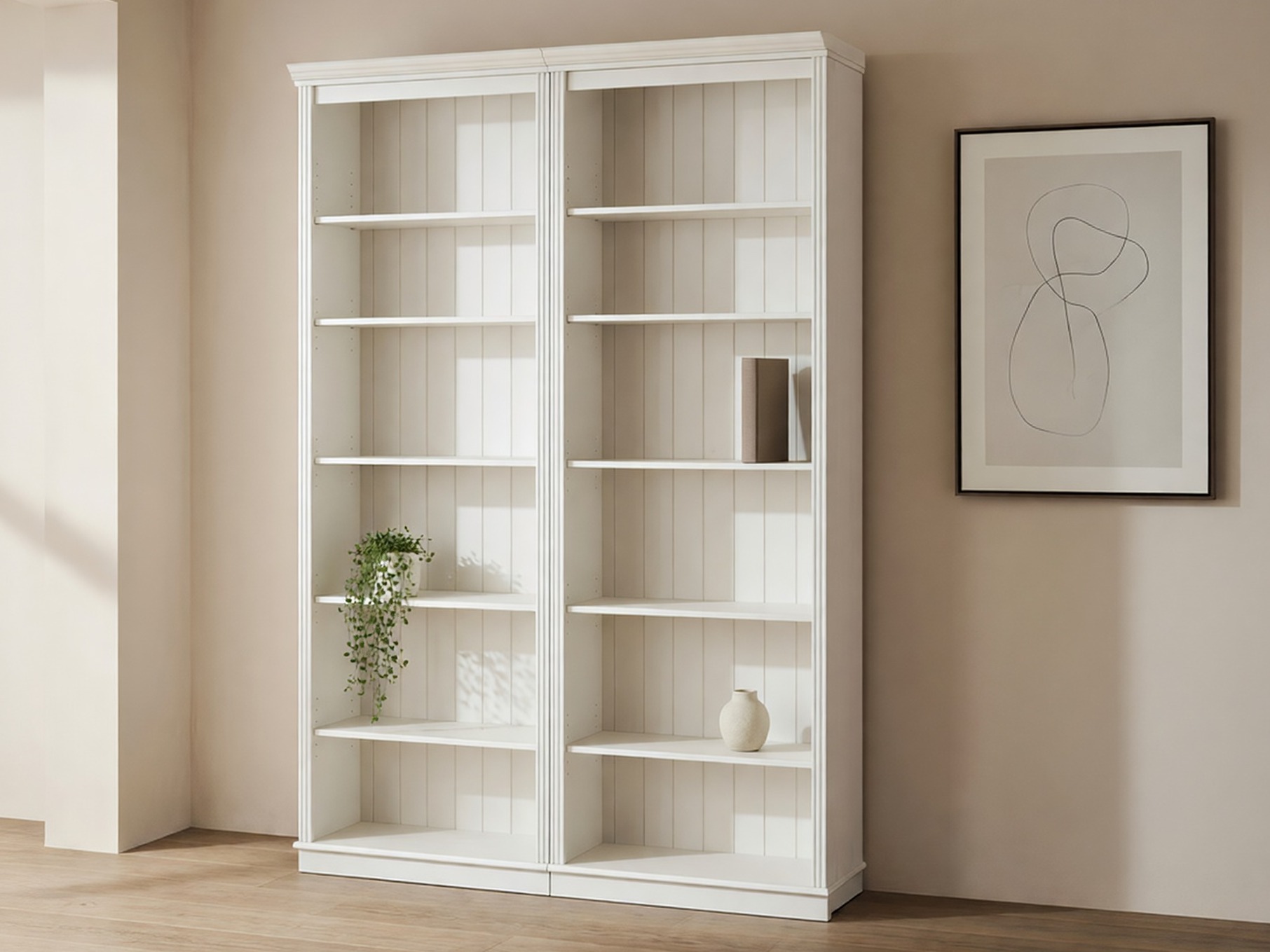 Komplet polic Saltoro 116 (Bela)