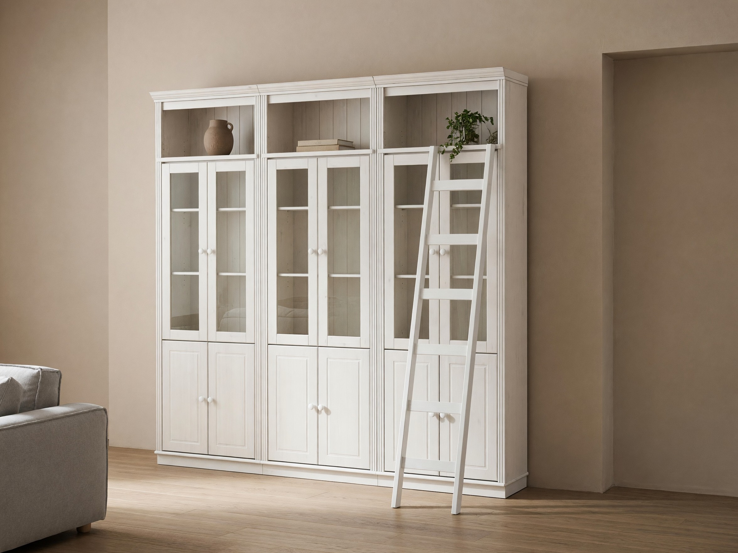 Komplet polic Saltoro 130 (Bela)