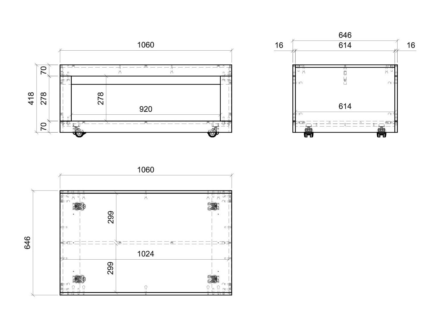 Klubska mizica Ophtola 119