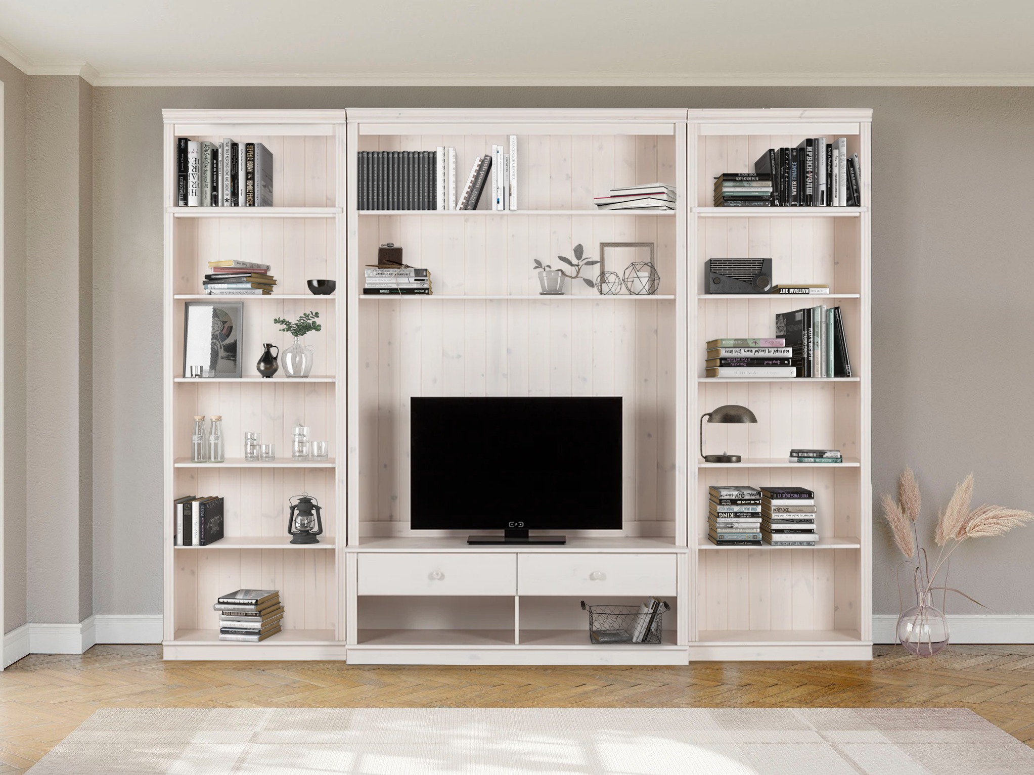 Komplet za dnevno sobo Saltoro 127 (Bela)