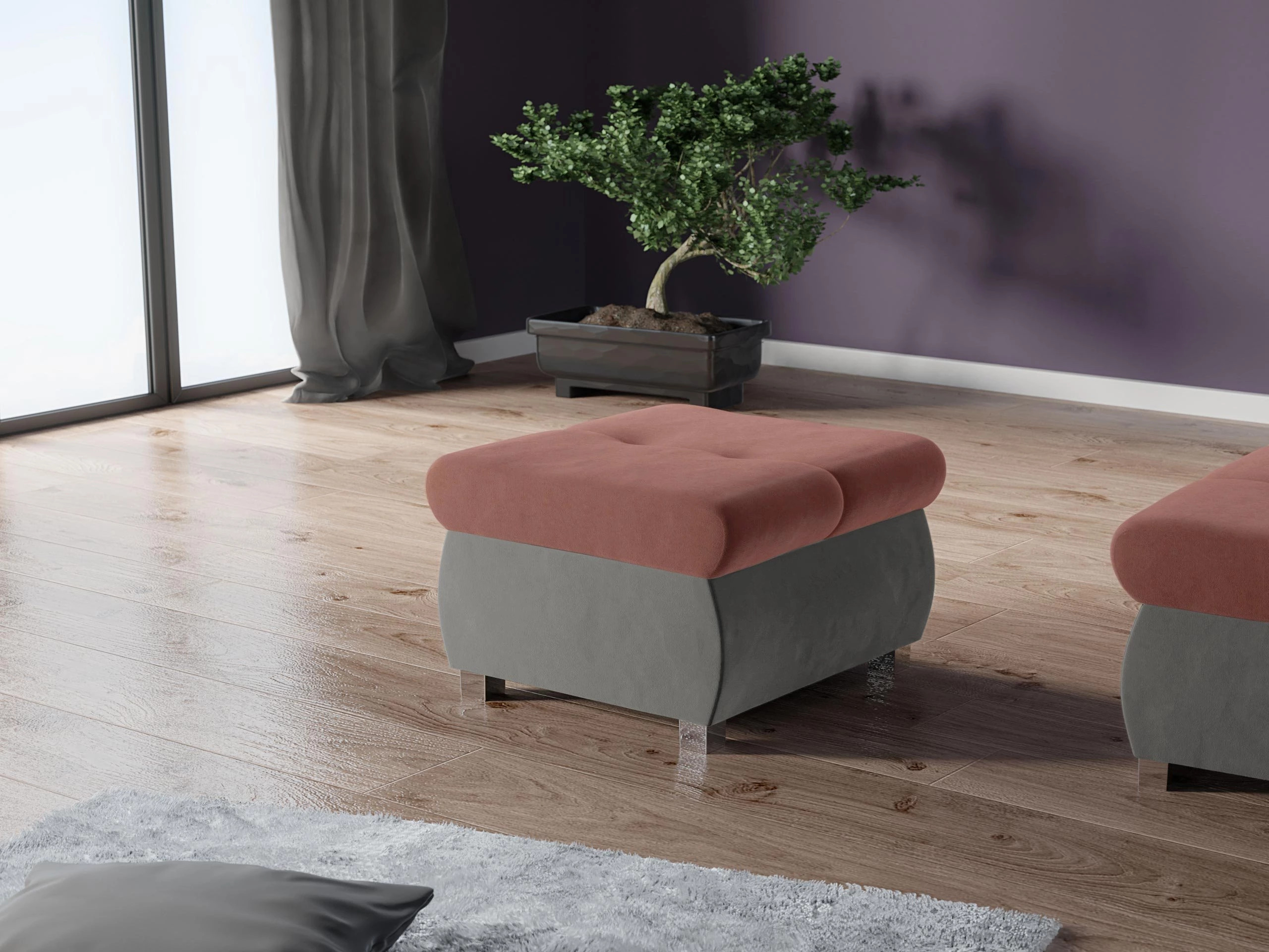 Tabure Comfivo Nitor (Magic Velvet 2217 + Magic Velvet 2258)
