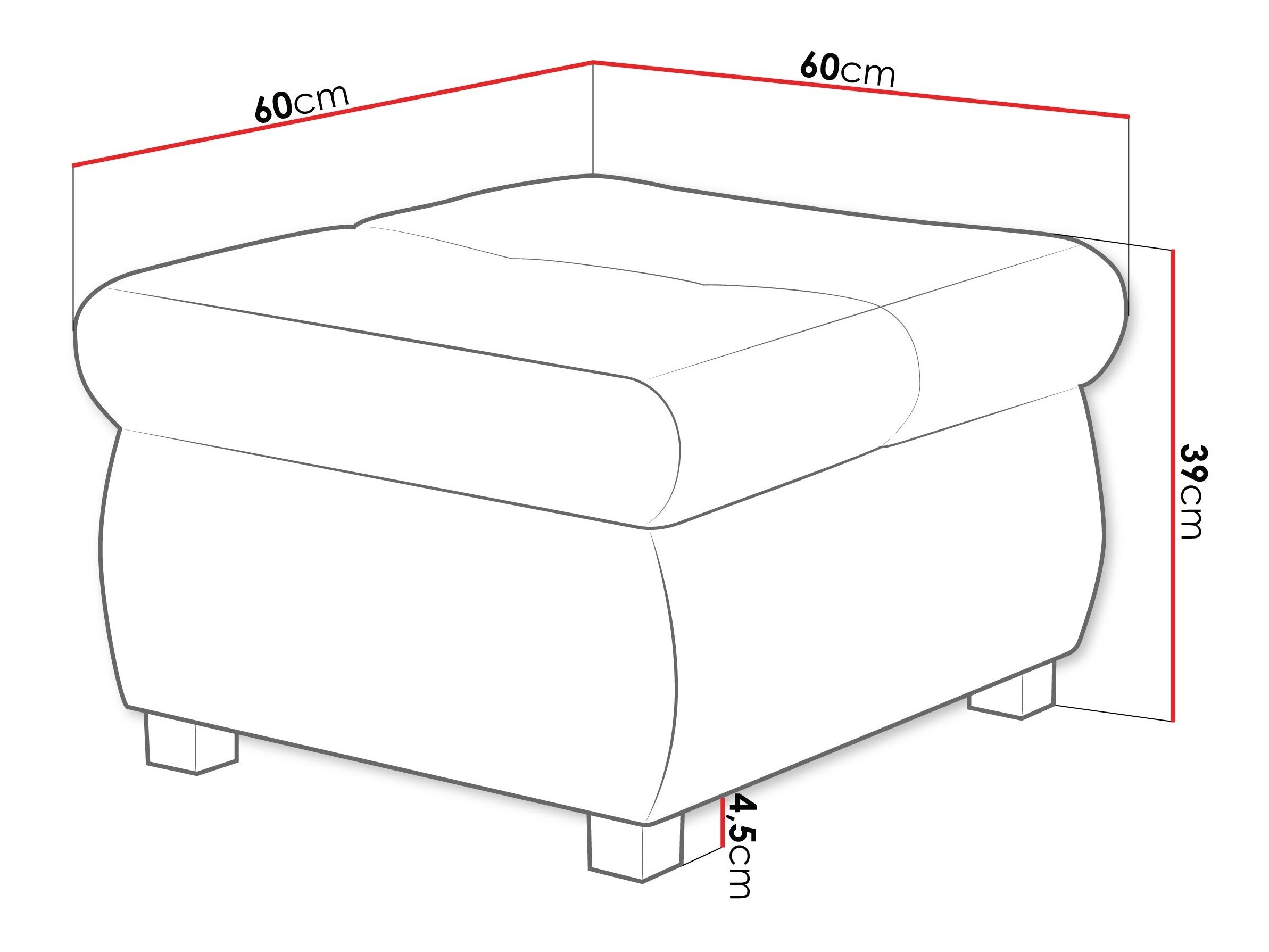 Tabure Comfivo Nitor (Venus Velvet 2932)