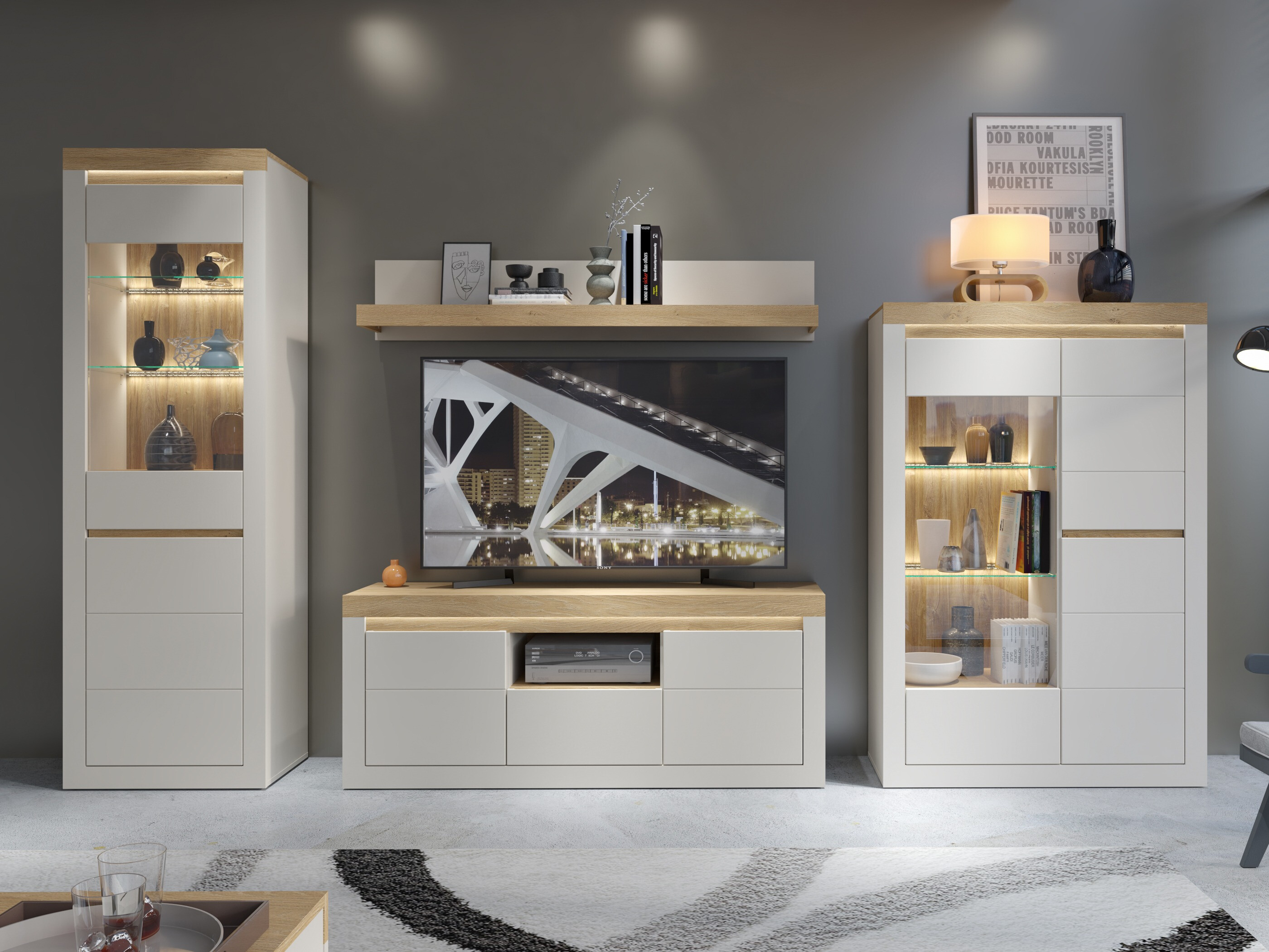 Komplet za dnevno sobo Ophtola 120 (Levo)