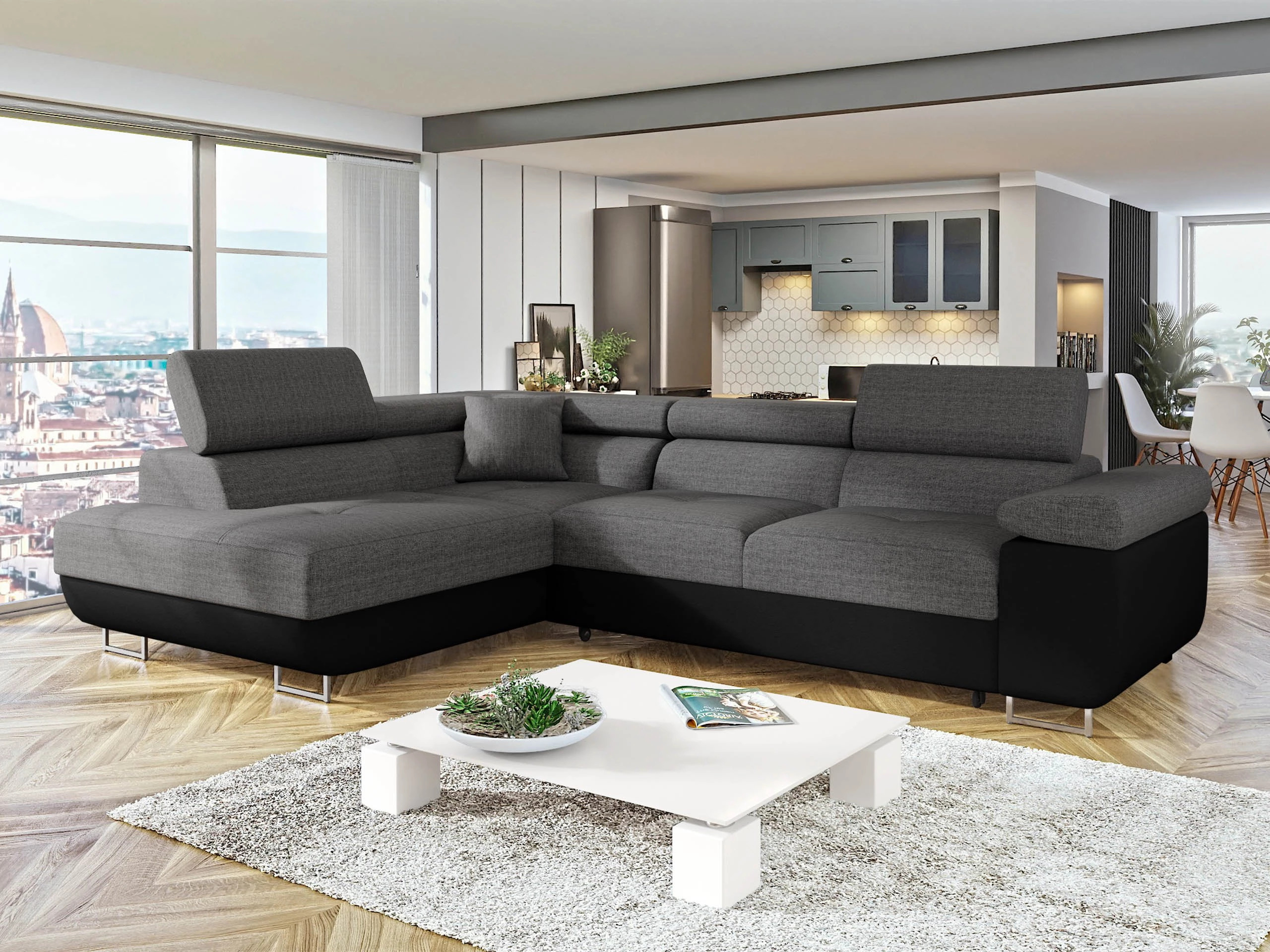 Kotna garnitura Comfivo Vinetum (Soft 011 + Lux 06)