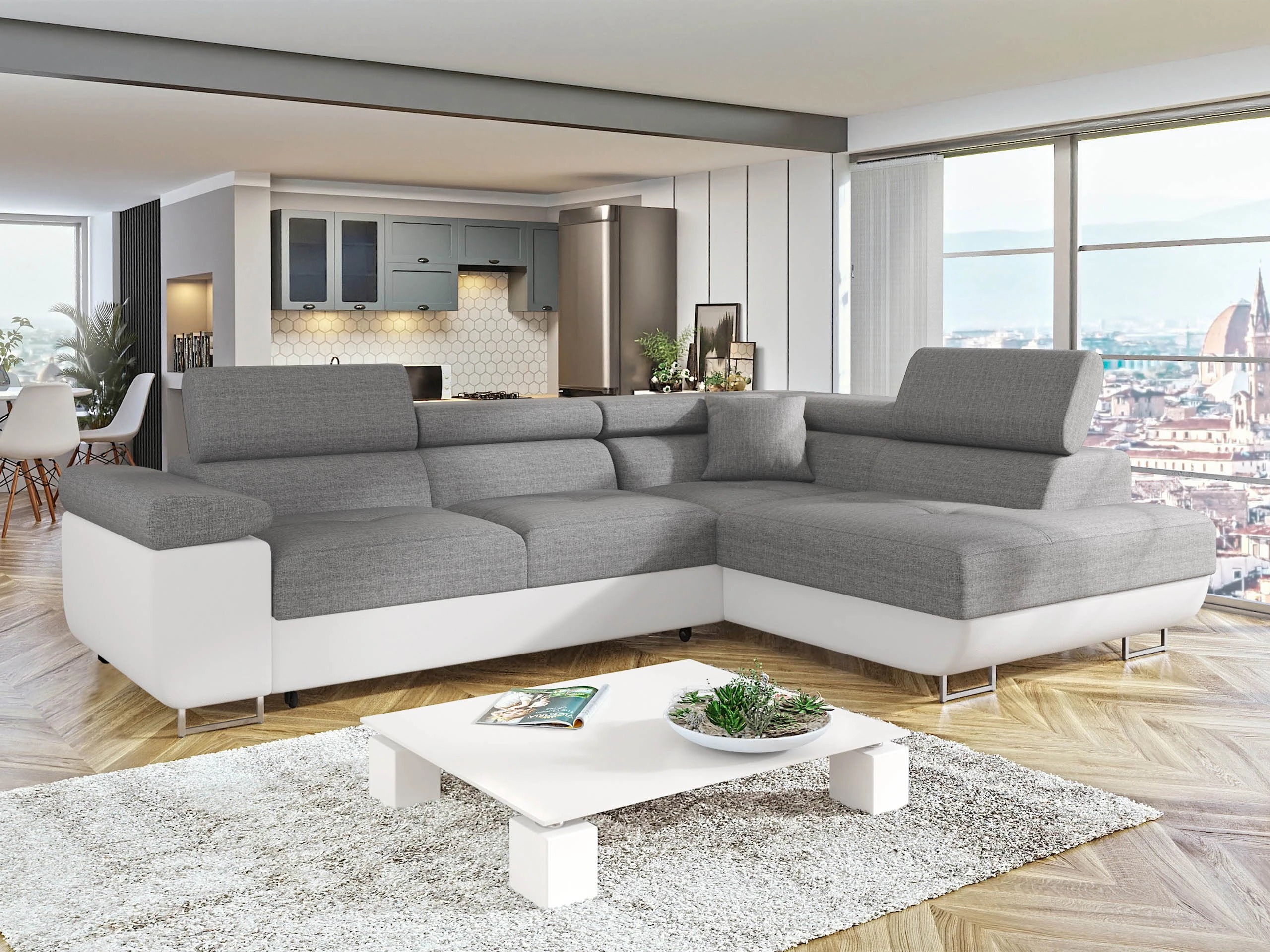 Kotna garnitura Comfivo Vinetum (Soft 017 + Lux 05)