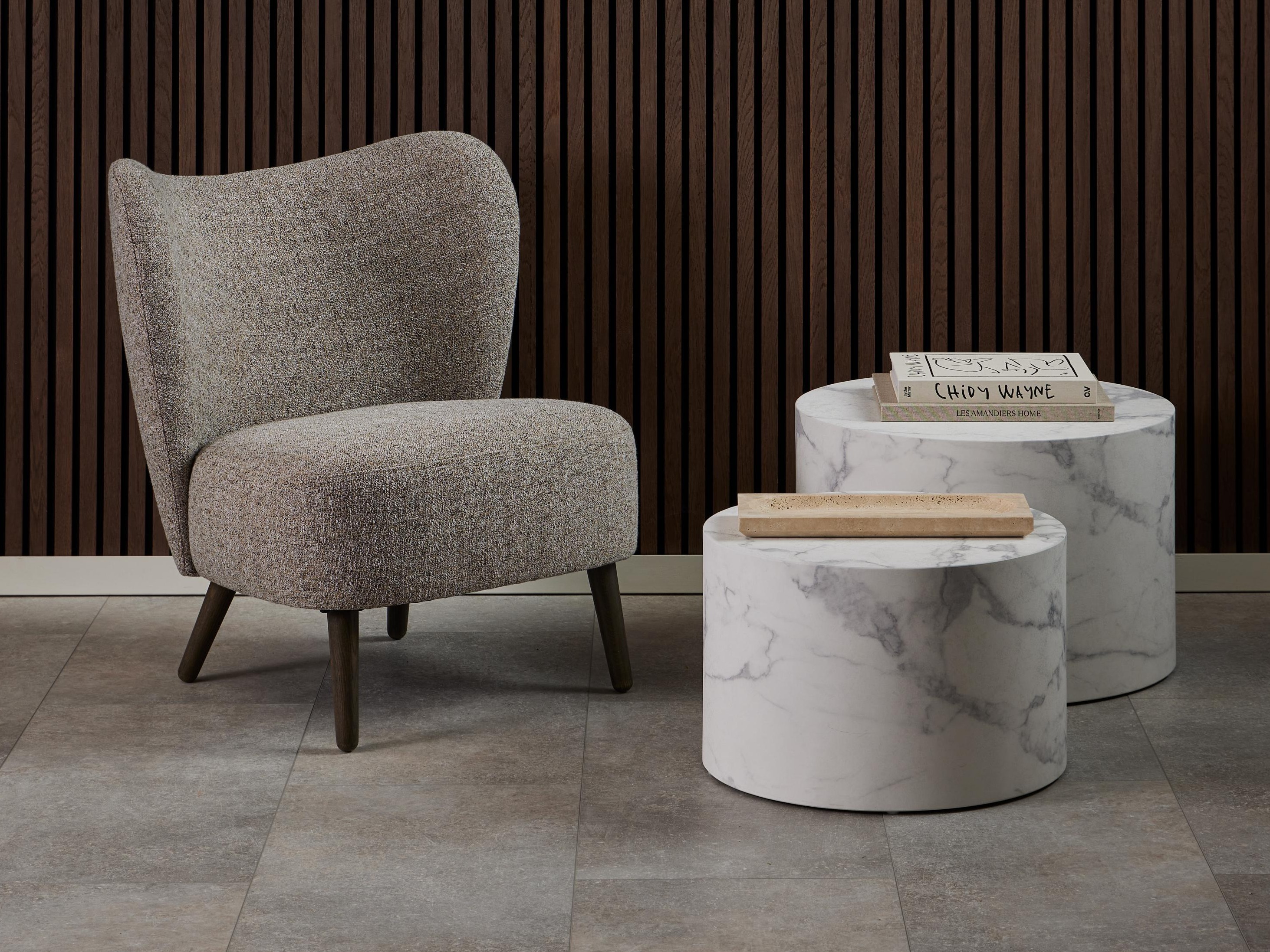 Fotelj Norsica 848 (Svetlo rjava)