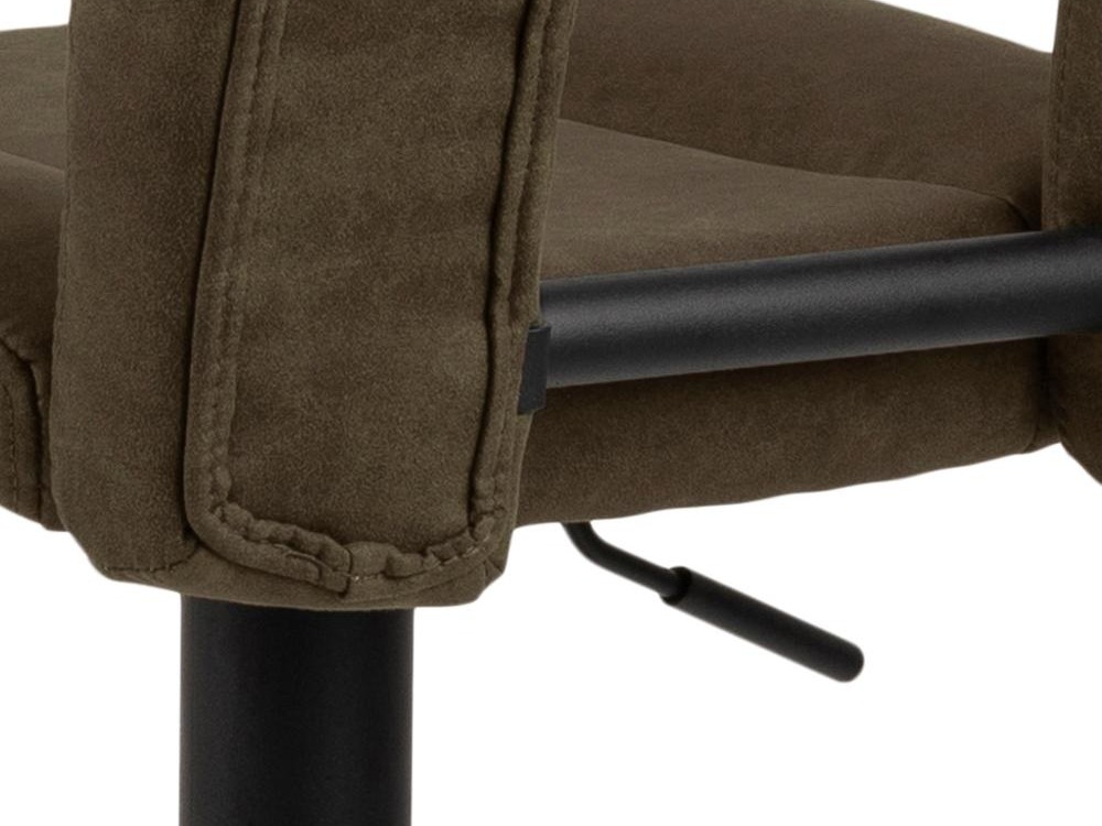 Srednje visok barski stol Norsica 286 (Kaki)