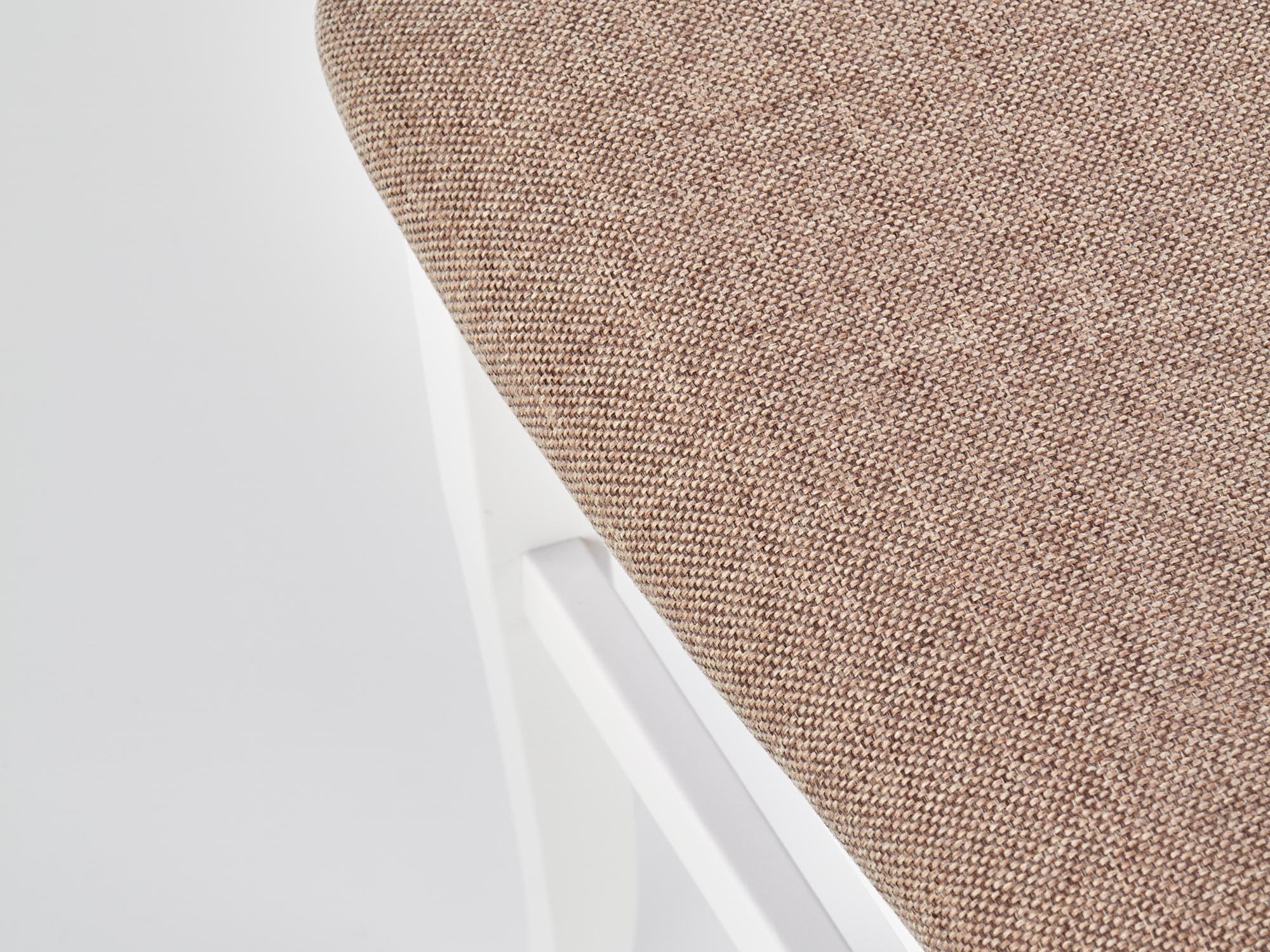 Stol Houston 578 (Bela + Svetlo rjava)