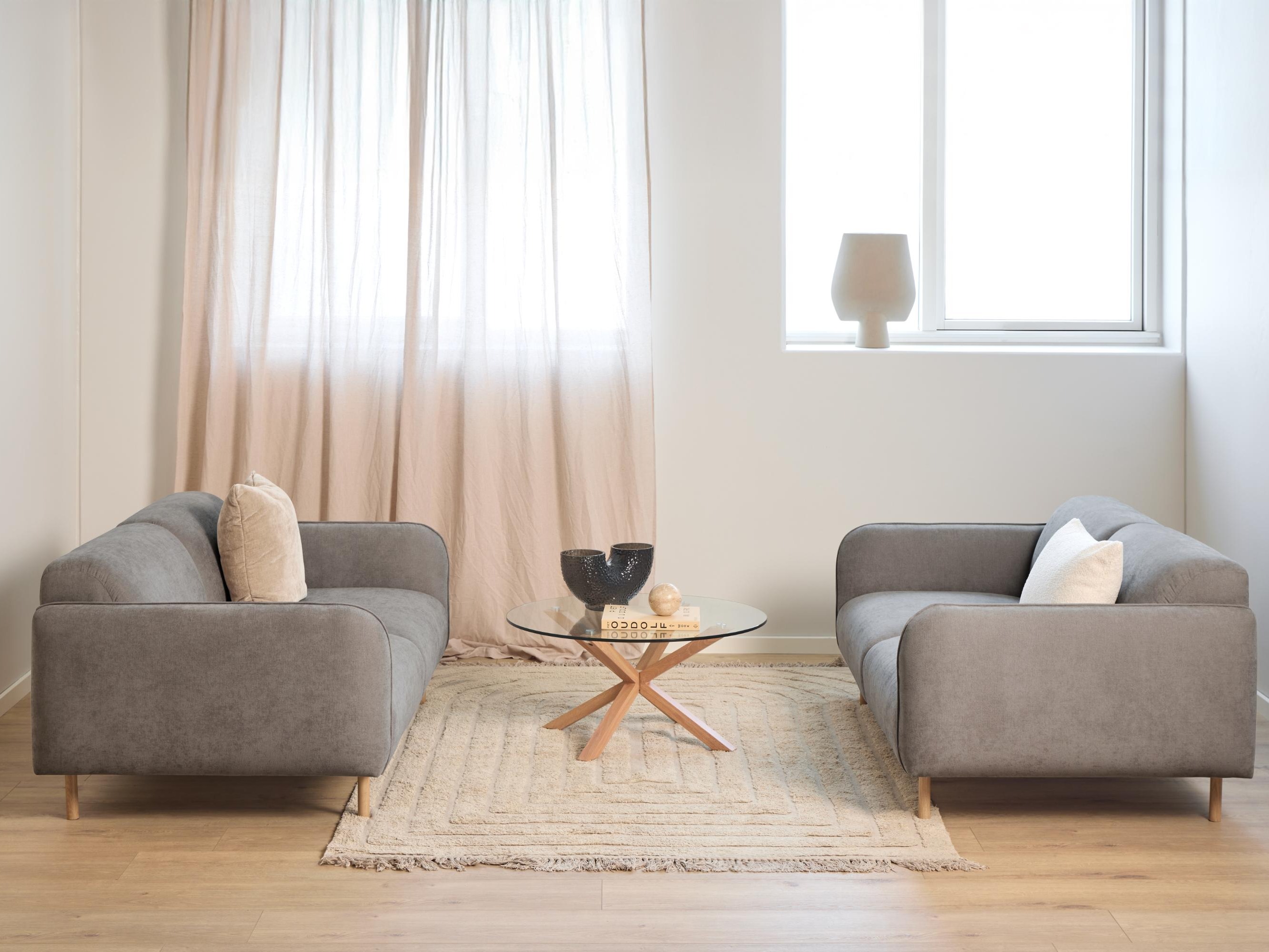 Klubska mizica Norsica 112 (Svetlo rjava)