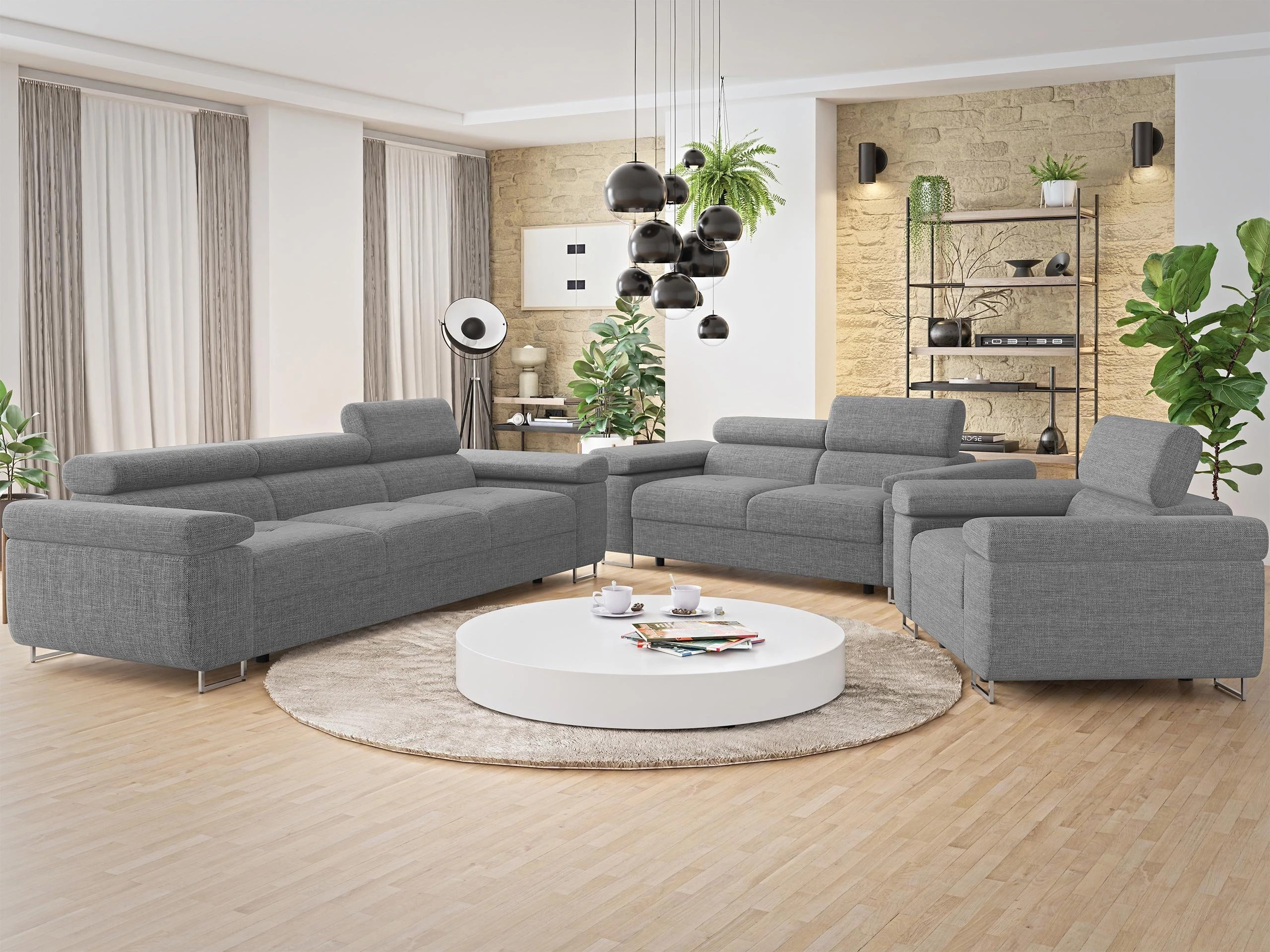 Komplet oblazinjenega pohištva Comfivo Vinetum (Lux 05)