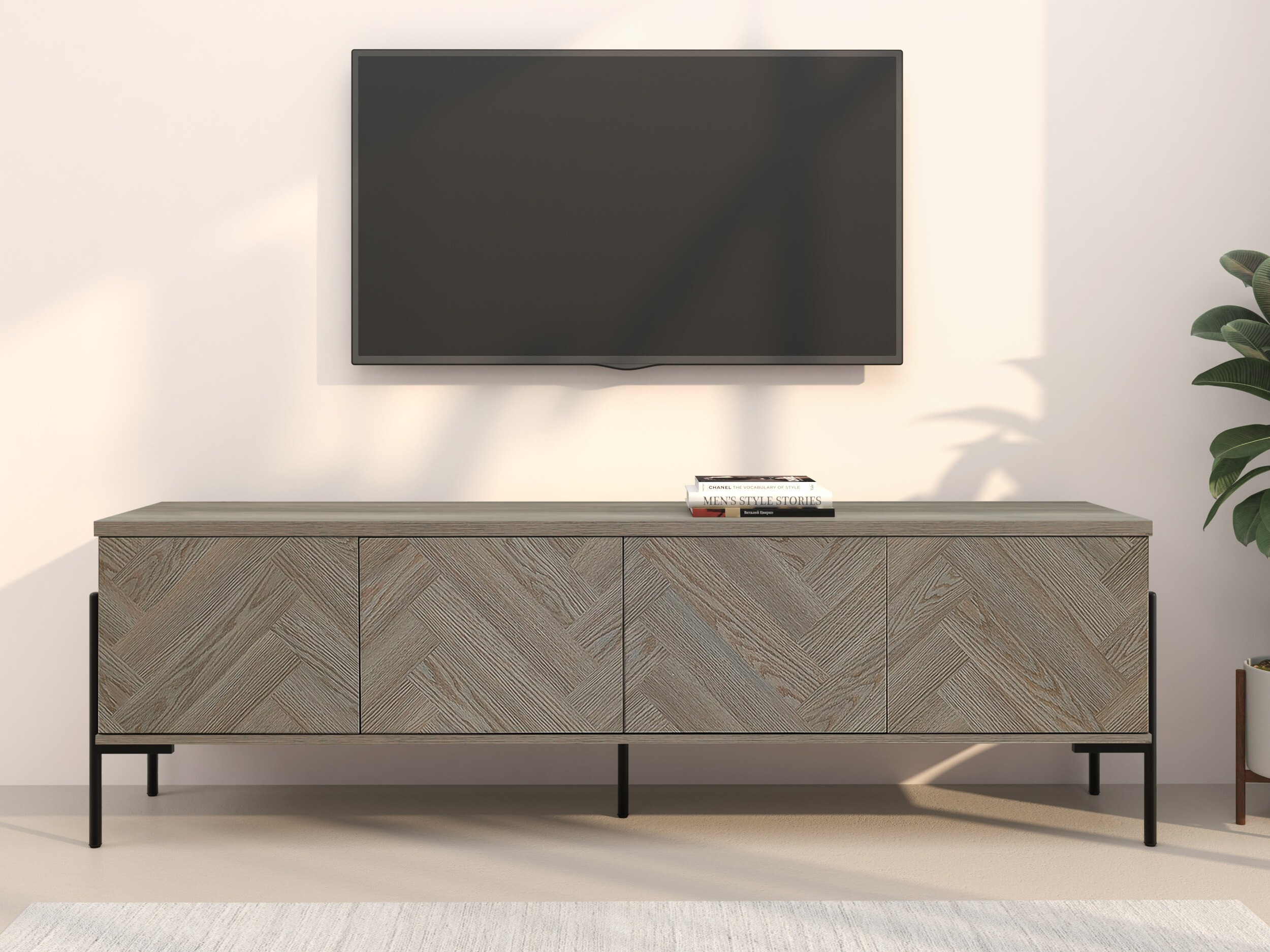 TV-omarica Denton 1525 (Hrast)