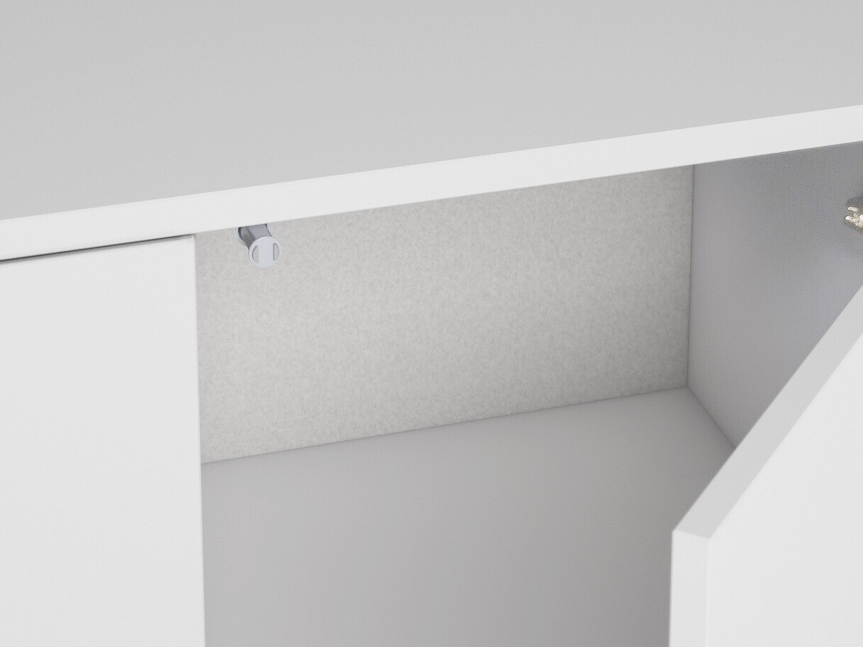 TV-omarica Felmelo 100 (Bela + Wotan hrast)