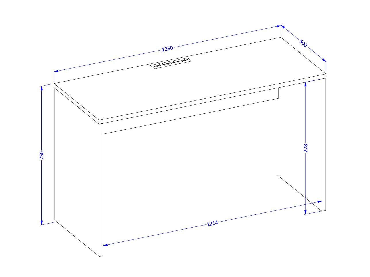 Pisalna miza Nolcala 103