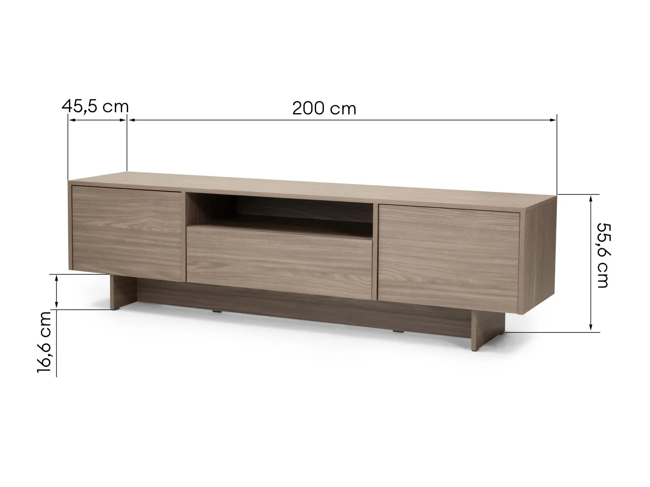 TV-omarica Sosone 103 (Temen hrast)