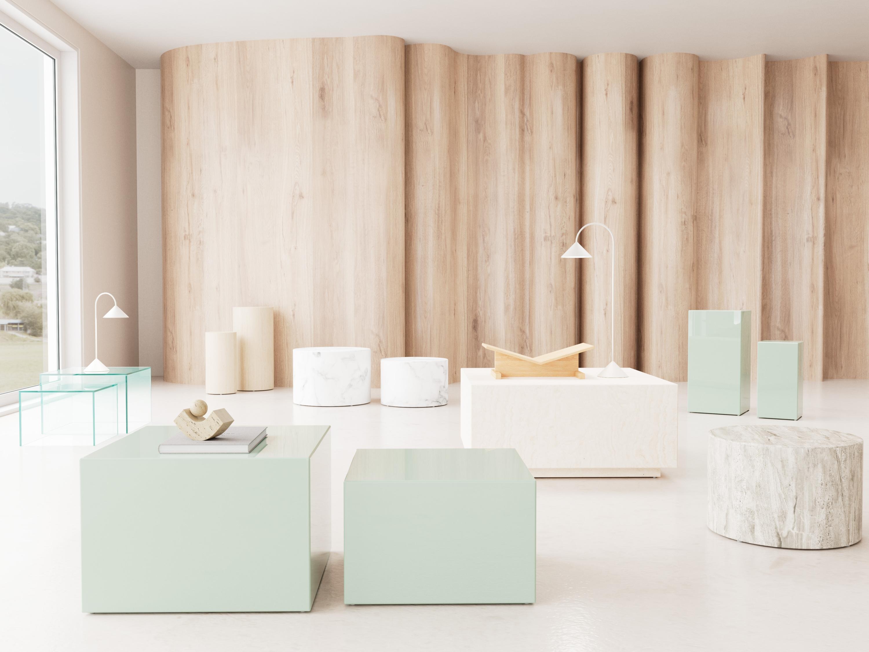 Komplet stranskih mizic Norsica 912 (Bež)