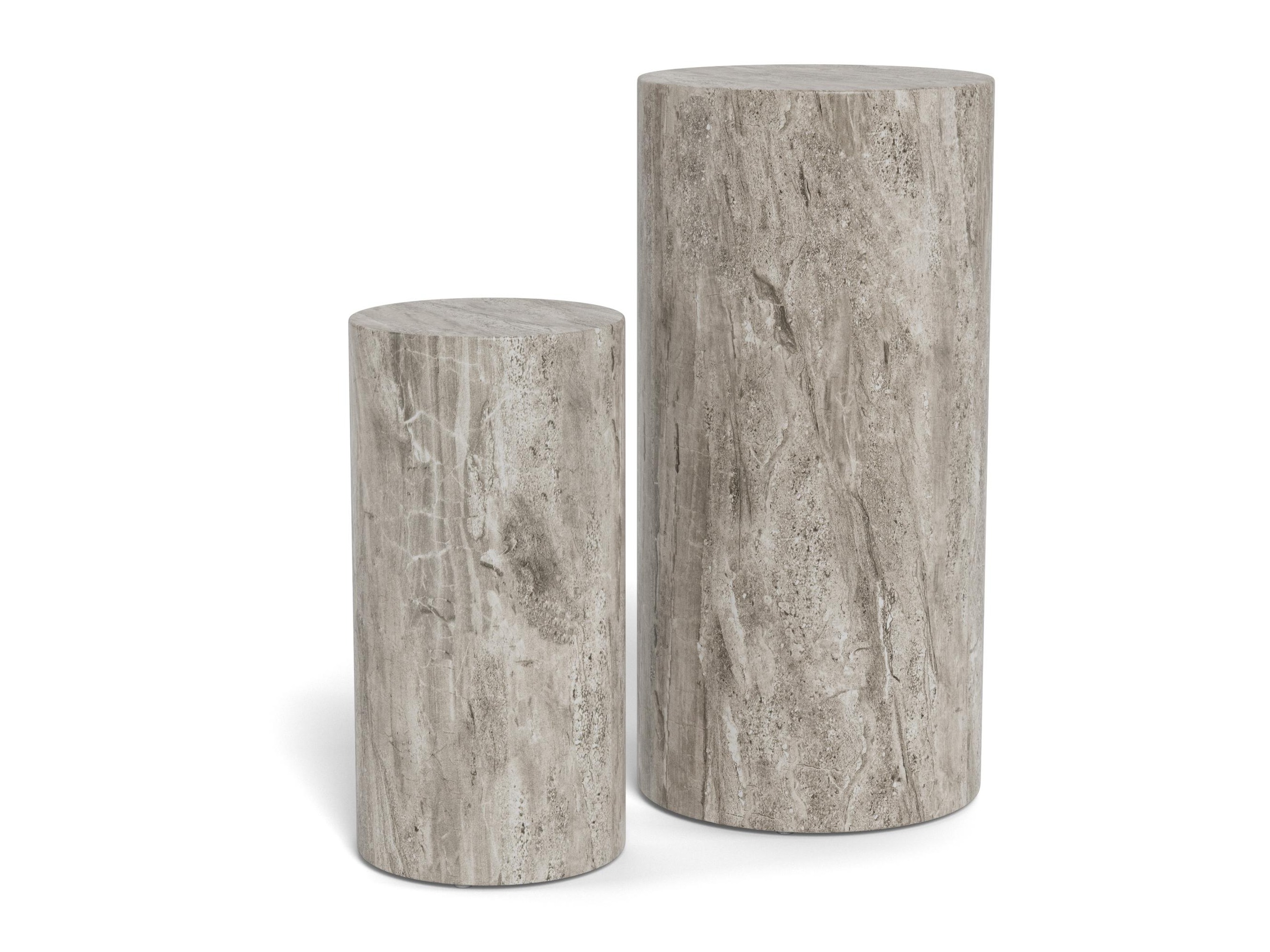 Komplet stranskih mizic Norsica 912 (Siva)