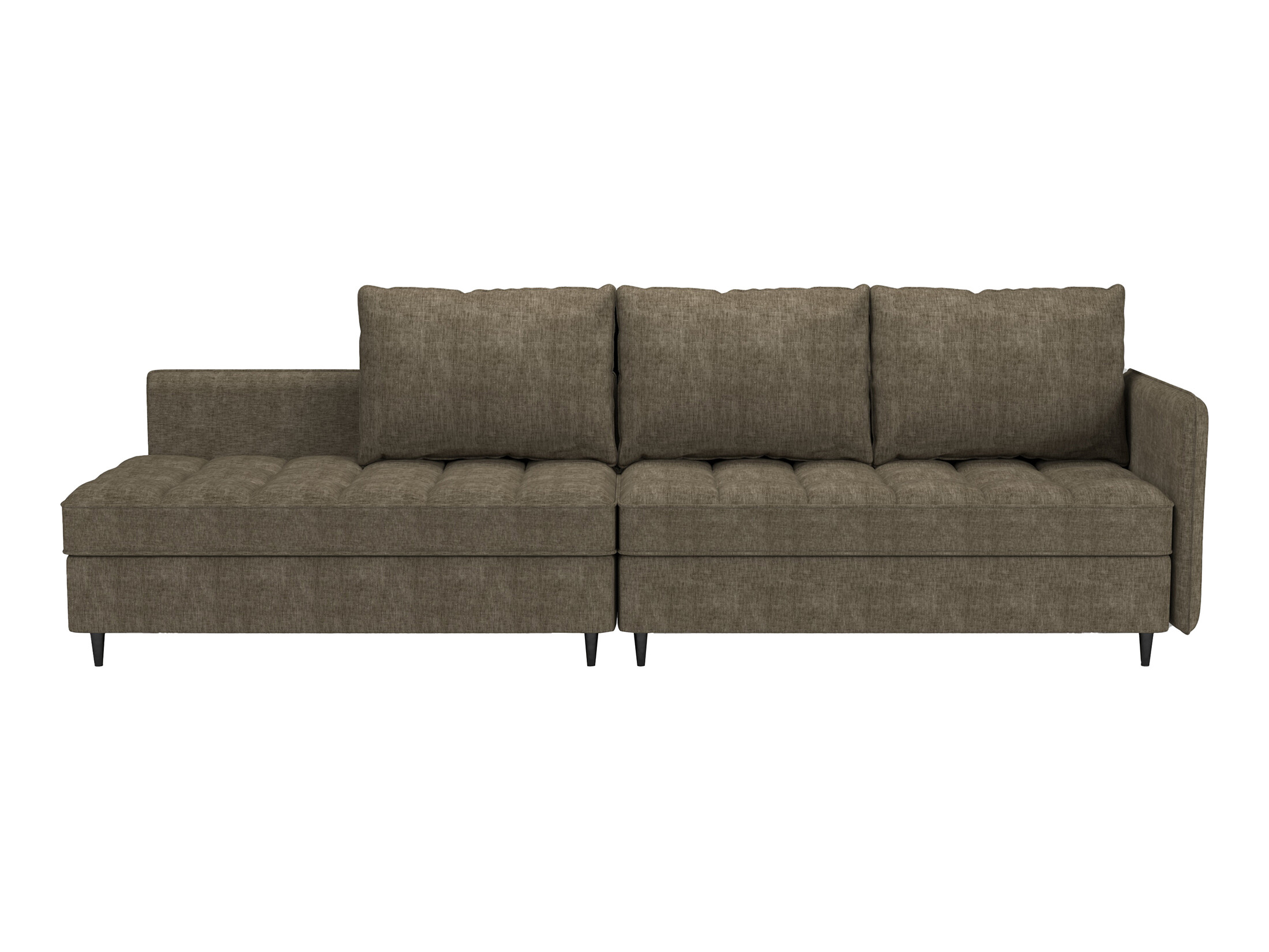 Kotna garnitura Denton 1529 (Rjava)