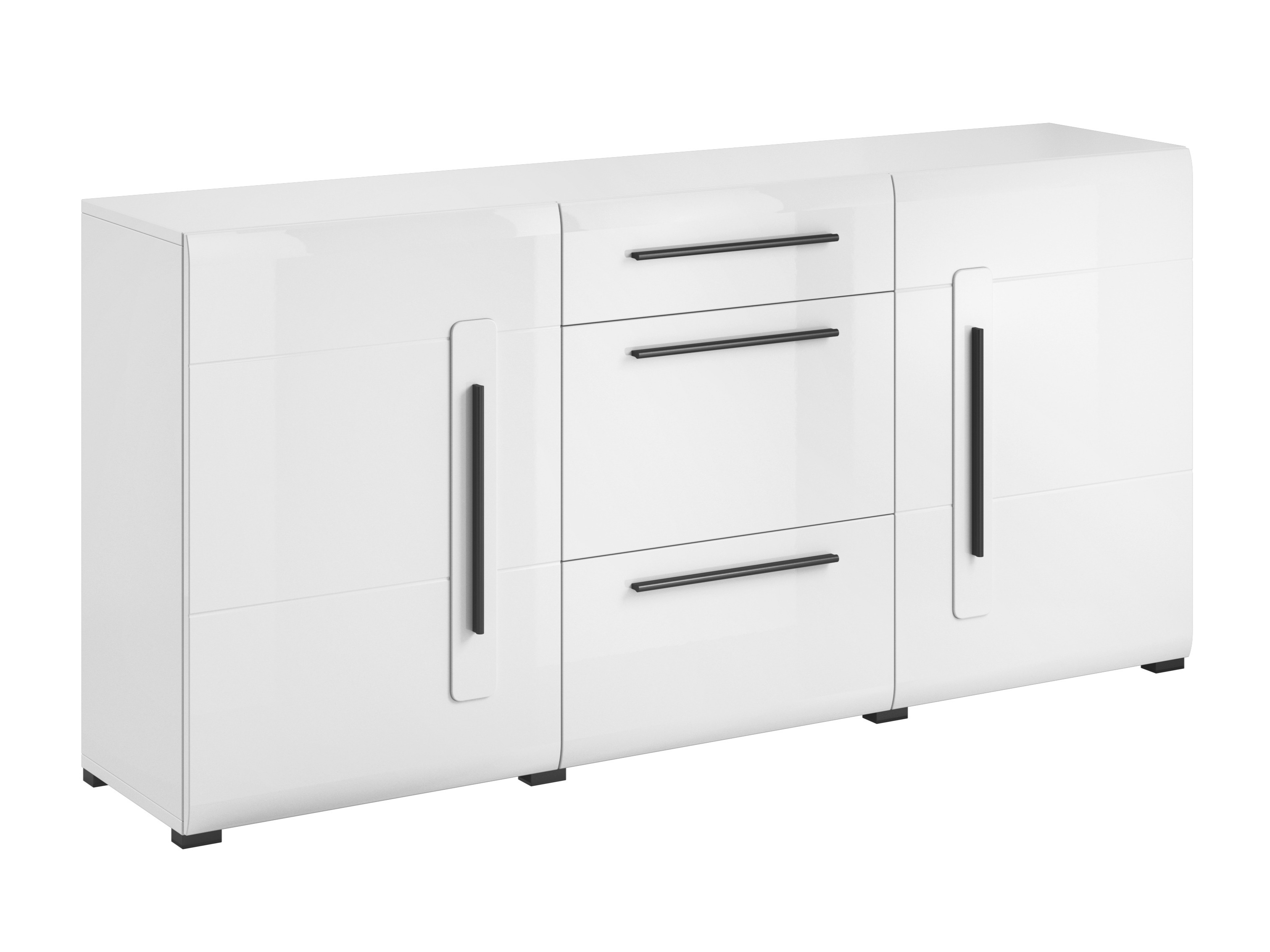 Komoda Ophsalu 108 (Bela + Sijaj bela)