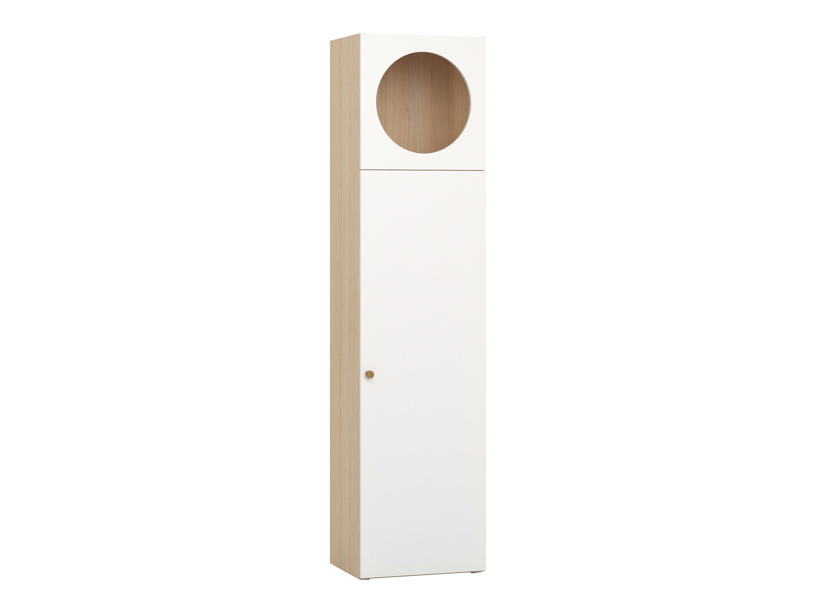 Regal Tornolo 104 (Lahki hrast + Bela)