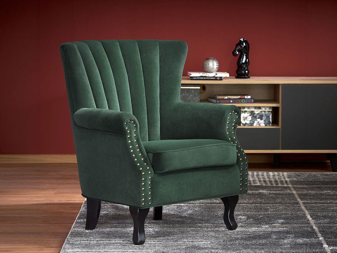 Fotelj Houston 1105 (Temno zelena)
