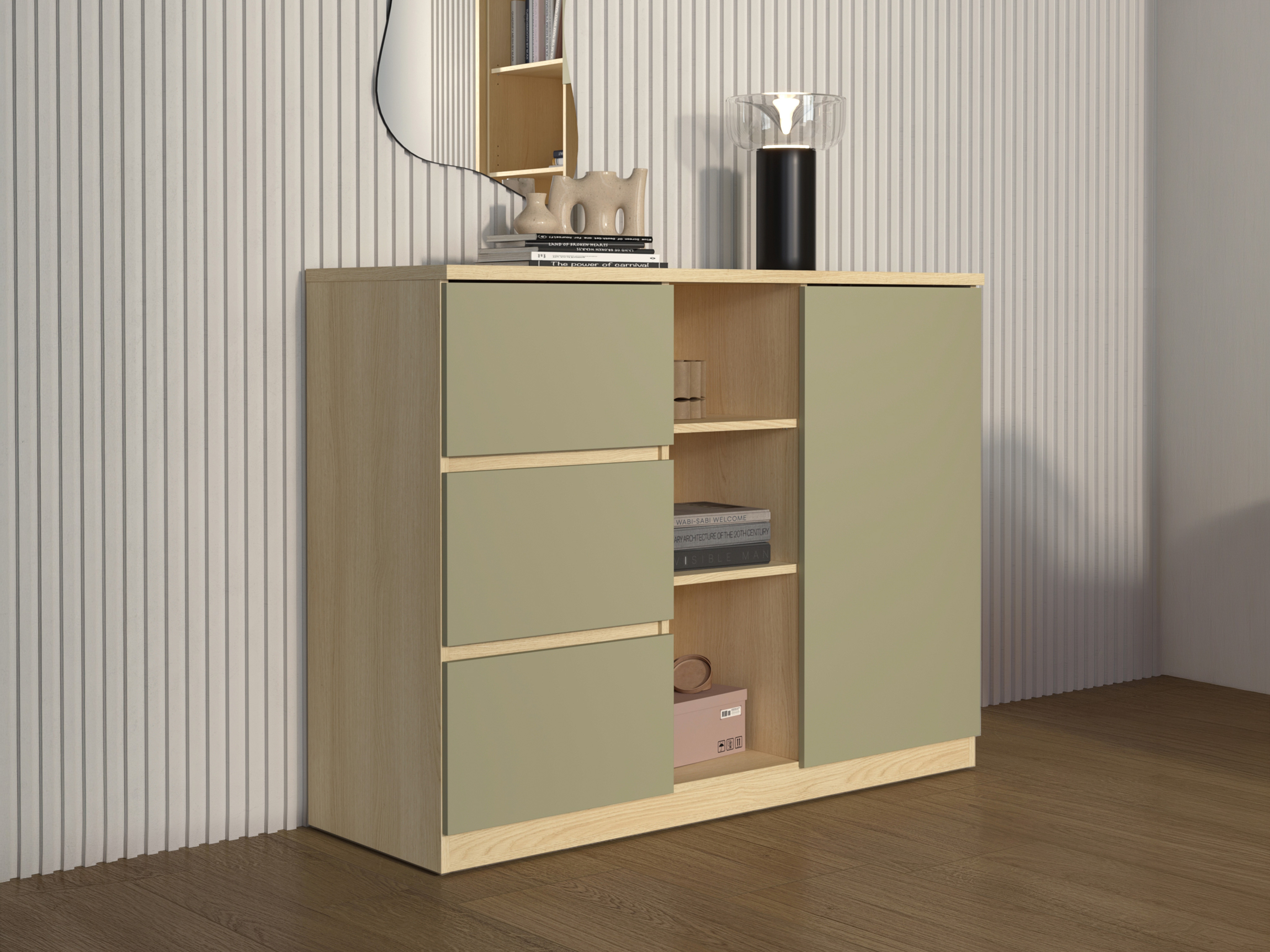 Komoda Nolcala 109 (Hrast + Evkaliptus)
