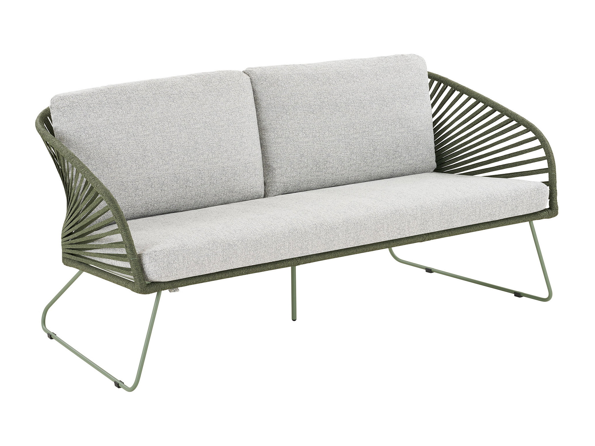 Komplet vrtnega pohištva Brea 298 (Siva + Zelena)