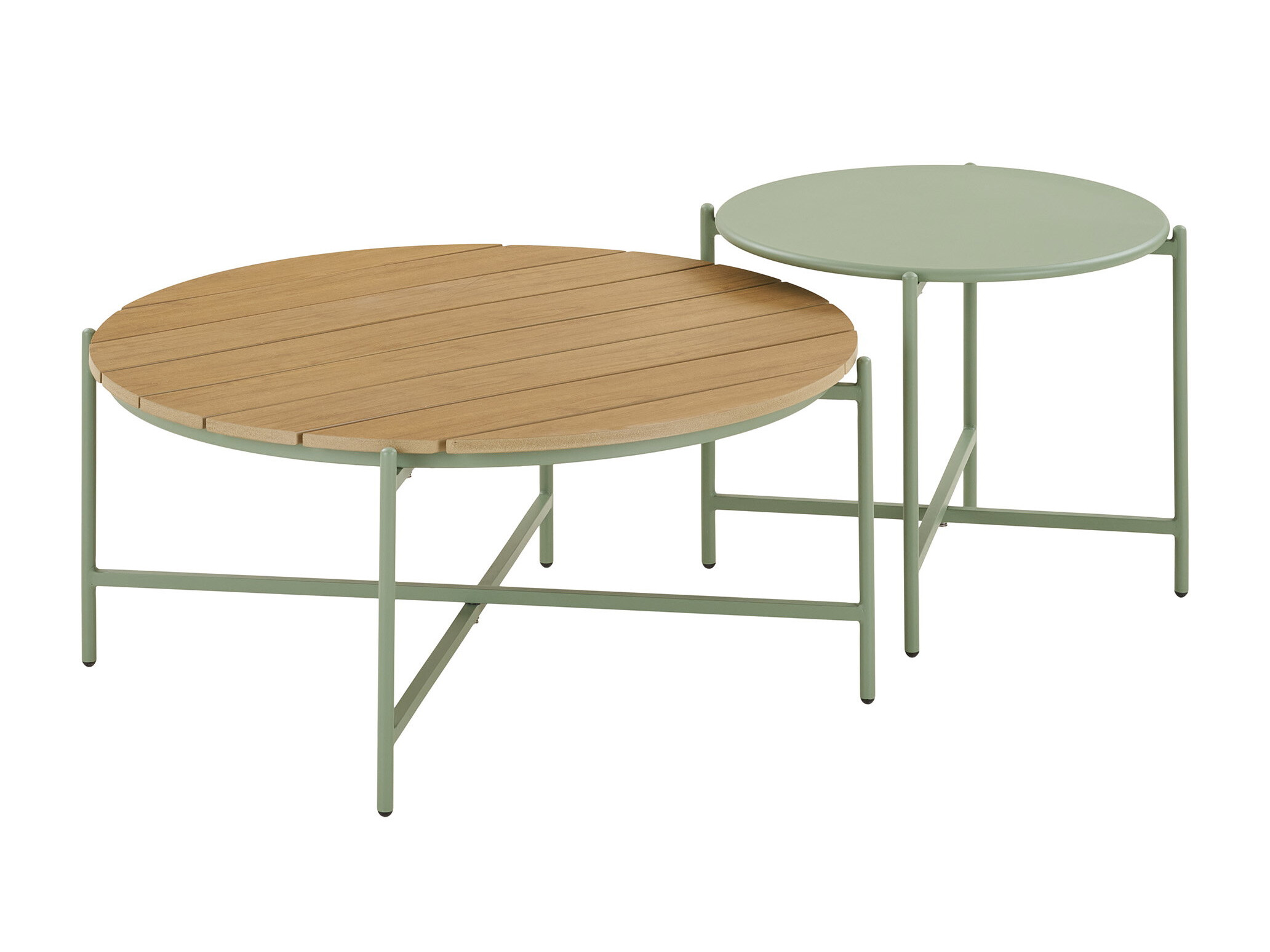 Komplet vrtnega pohištva Brea 298 (Siva + Zelena)