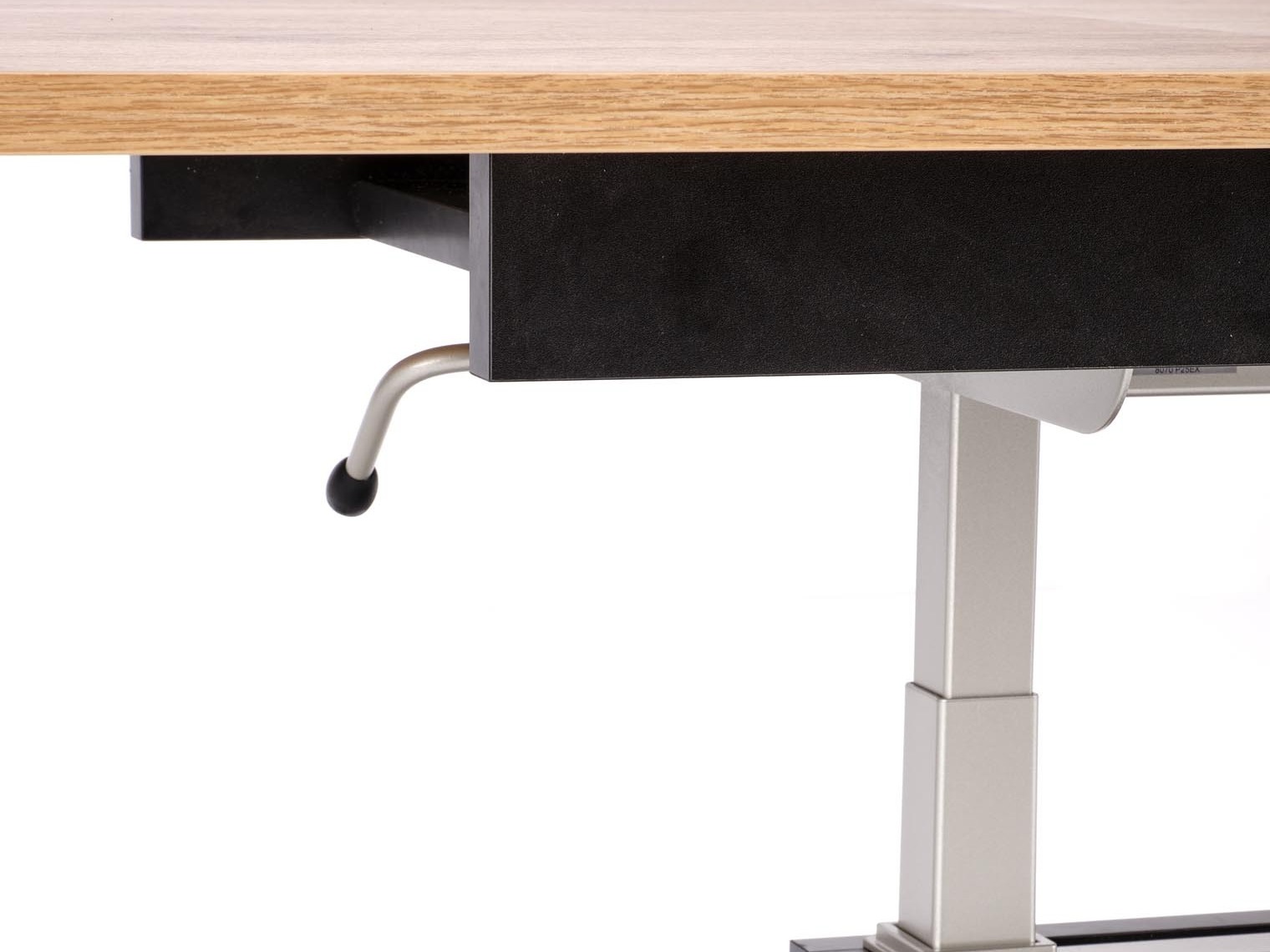 Raztegljiva klubska mizica Houston 1253 (Wotan hrast + Črna)