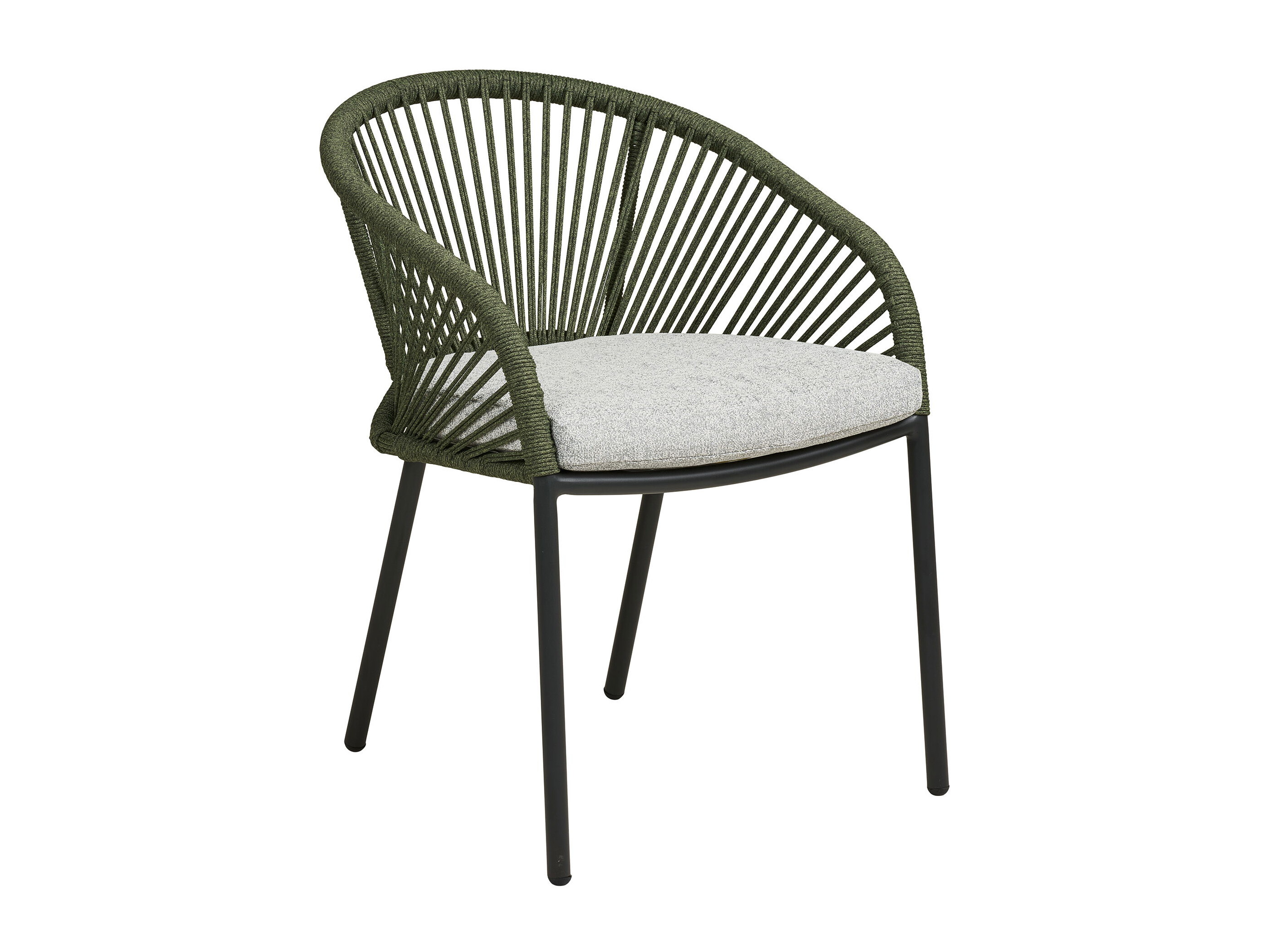 Vrtni stol Brea 297 (Siva + Zelena + Črna)