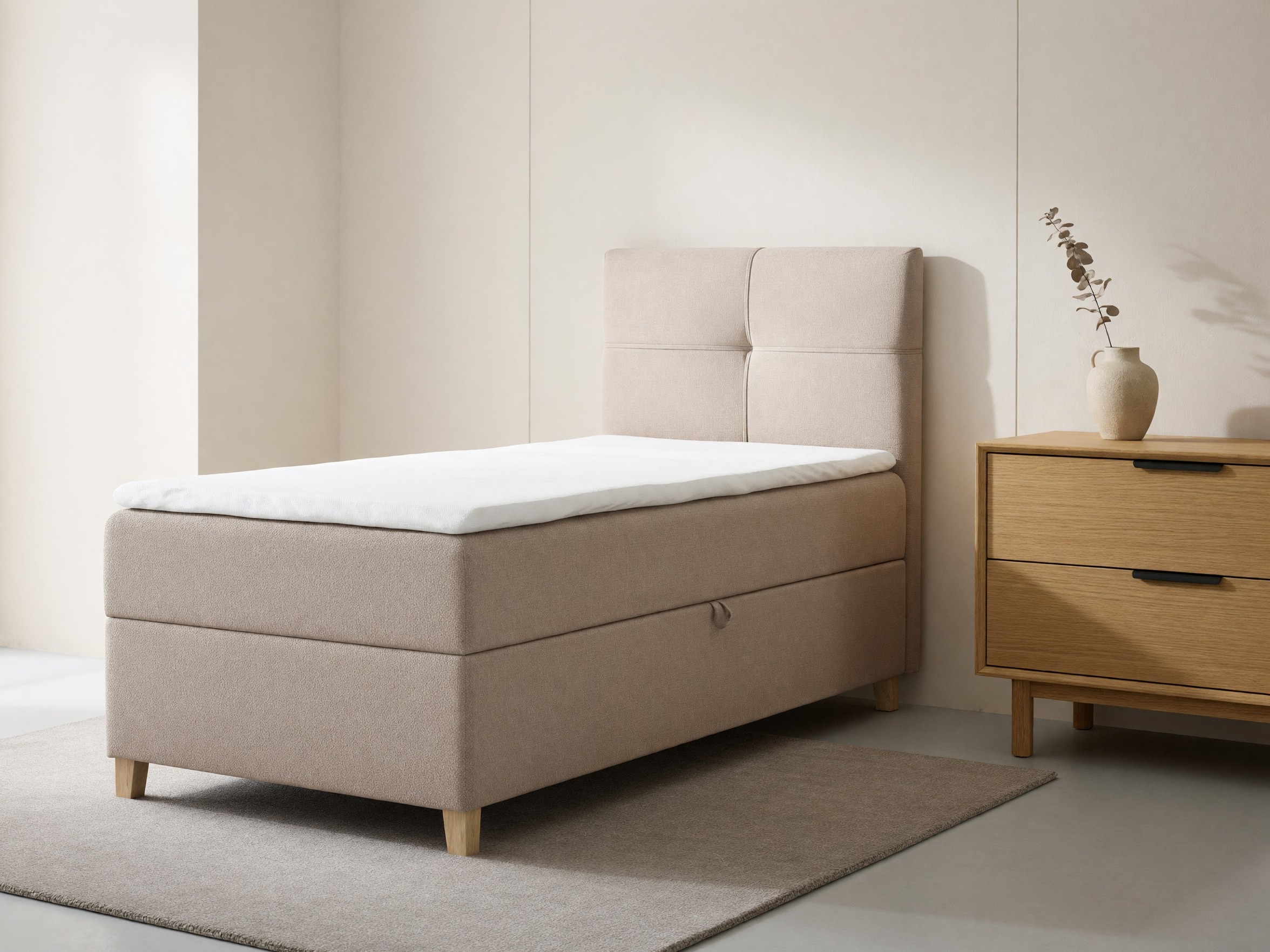 Boxspring postelja Franklin 179 (Soro 21)