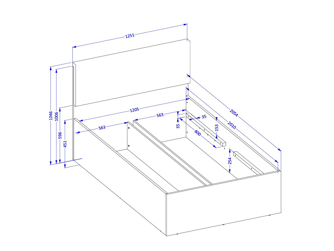 Postelja Nolcala 113
