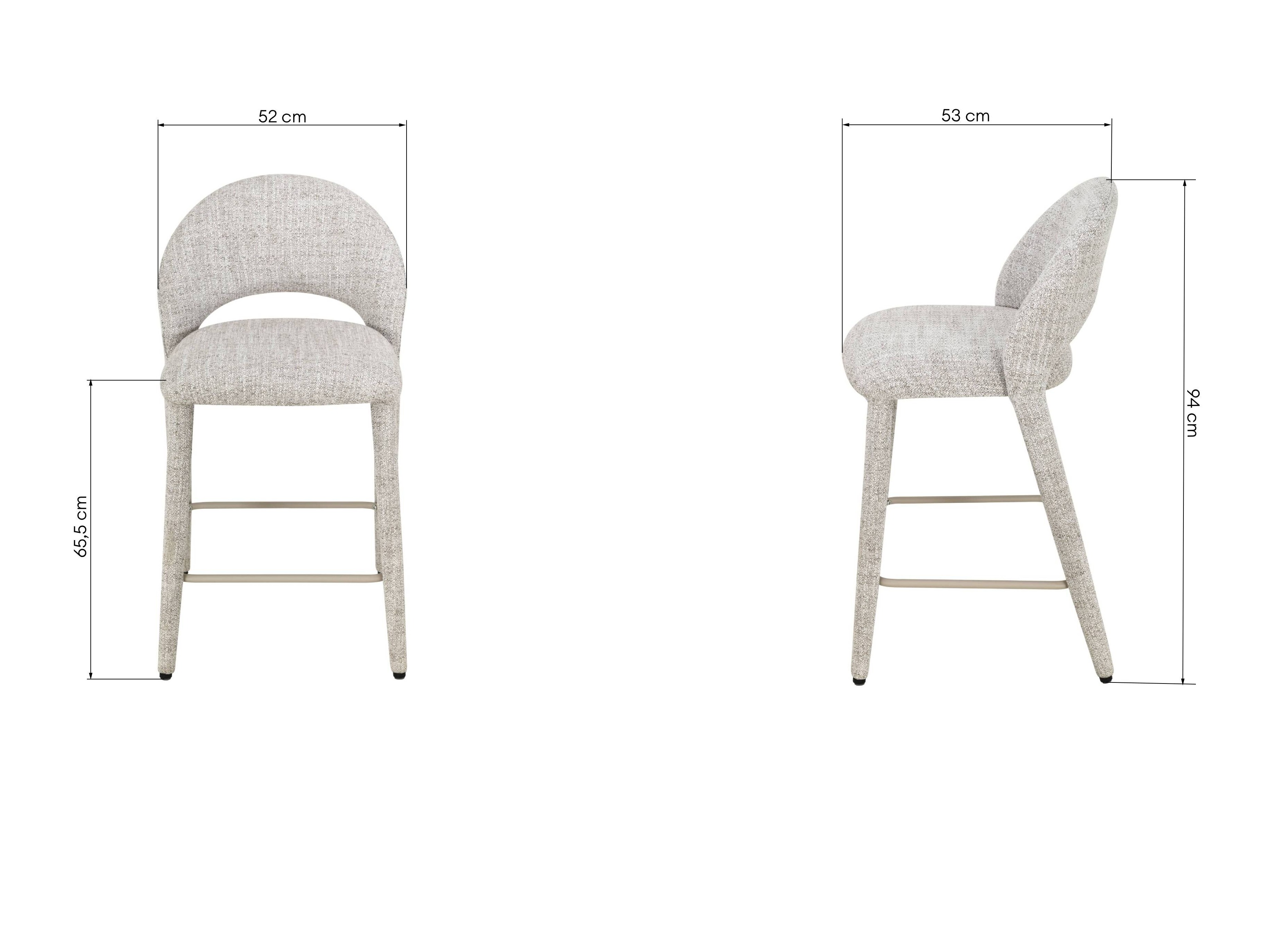 Srednje visok barski stol Burleson 631