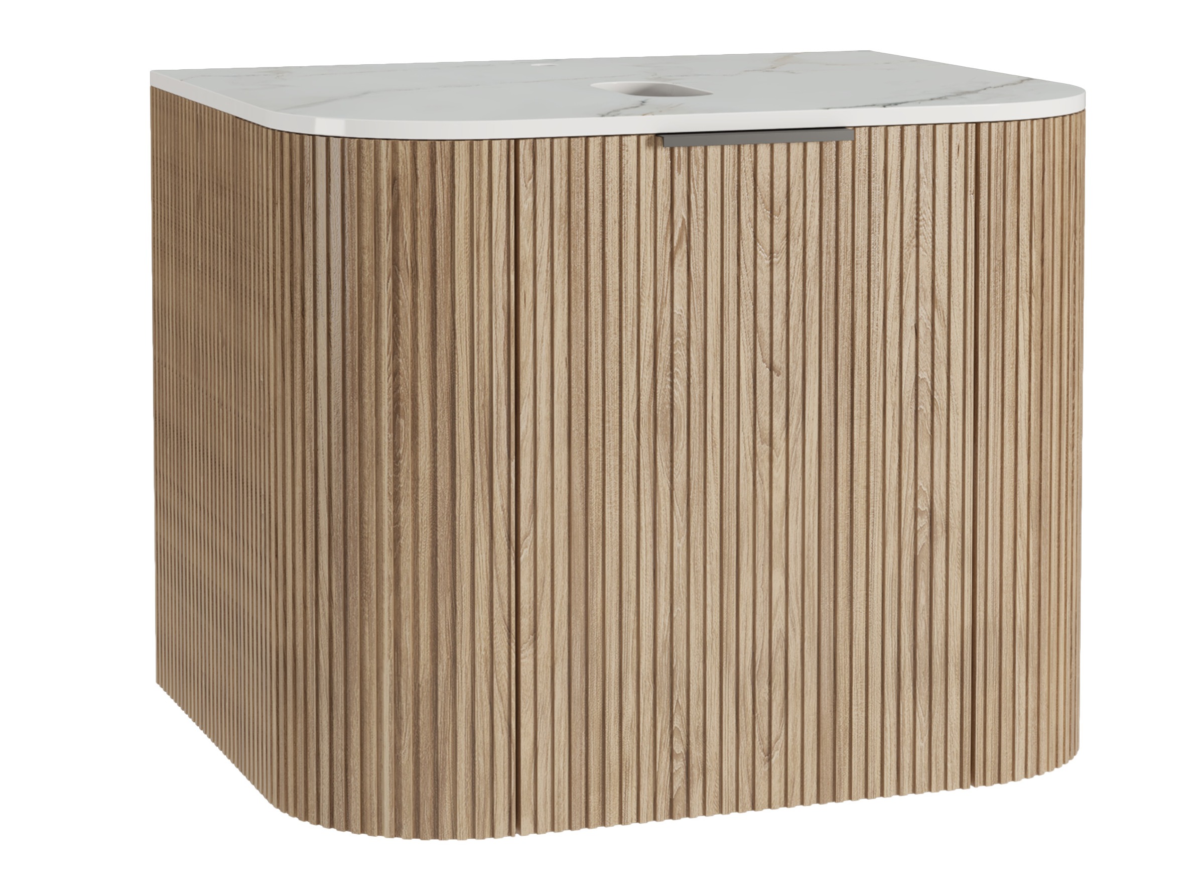 Viseča kopalniška omarica za umivalnik Burleson 624