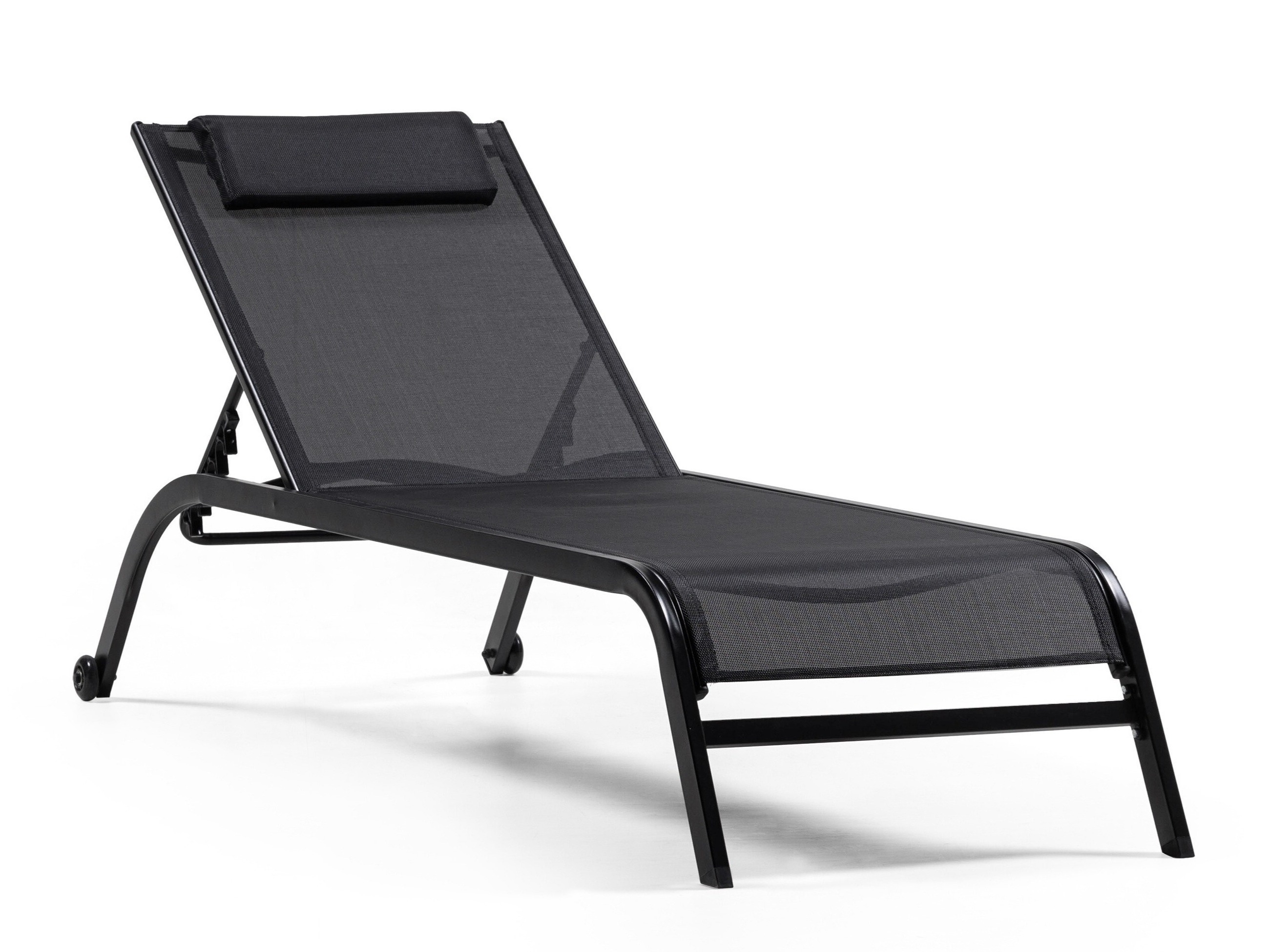 Vrtni ležalnik Burleson 641 (Črna)