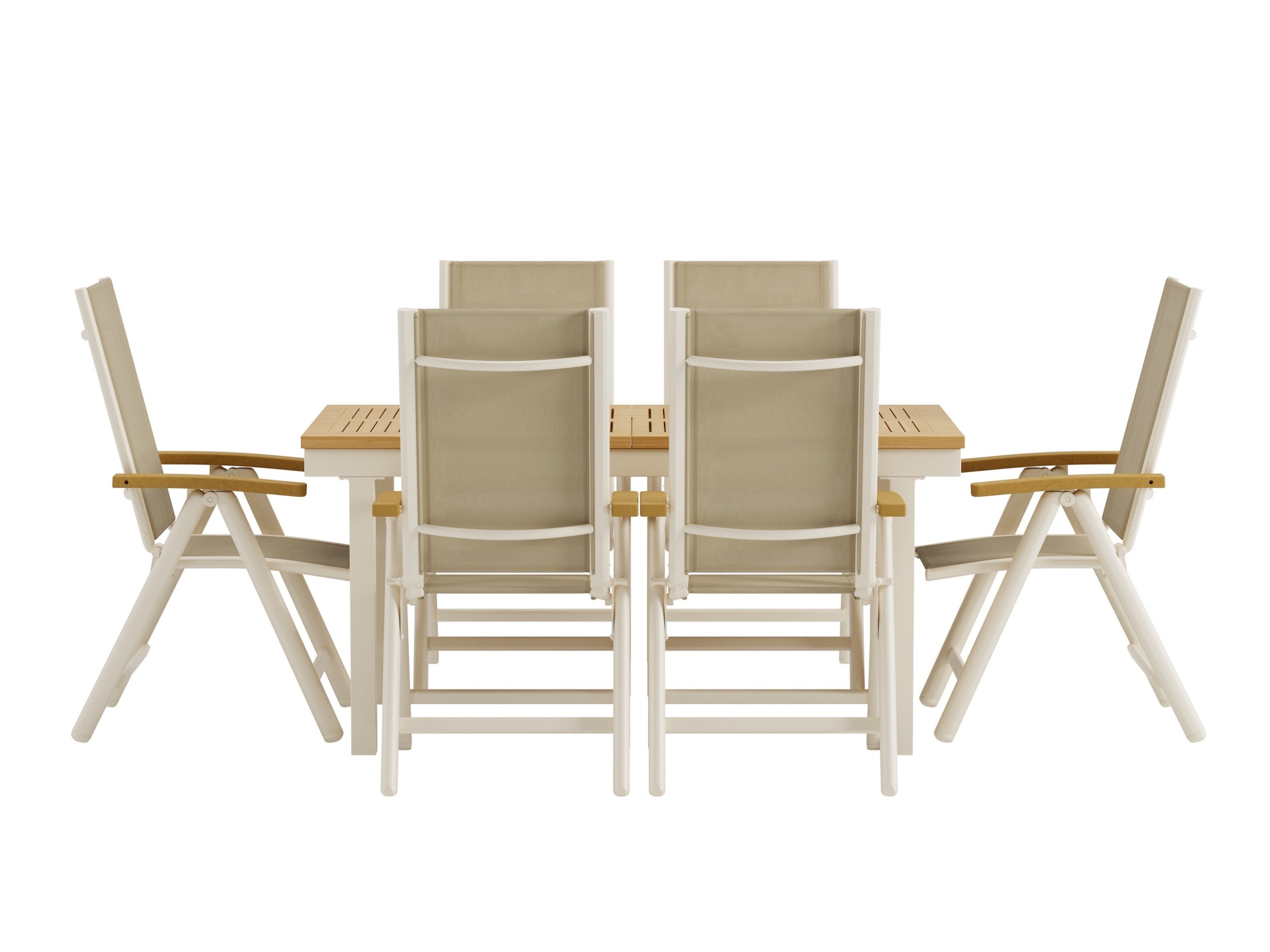 Komplet mize in stolov Dallas 5204