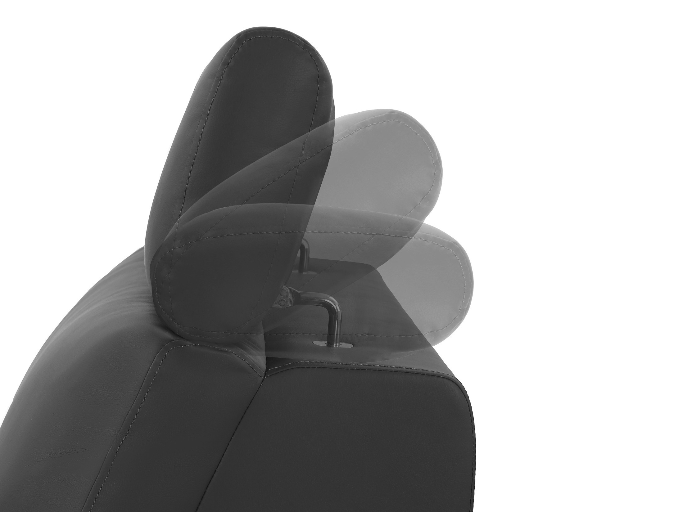 Kotna garnitura s počivalnikom Denton 1509 (Temno siva)