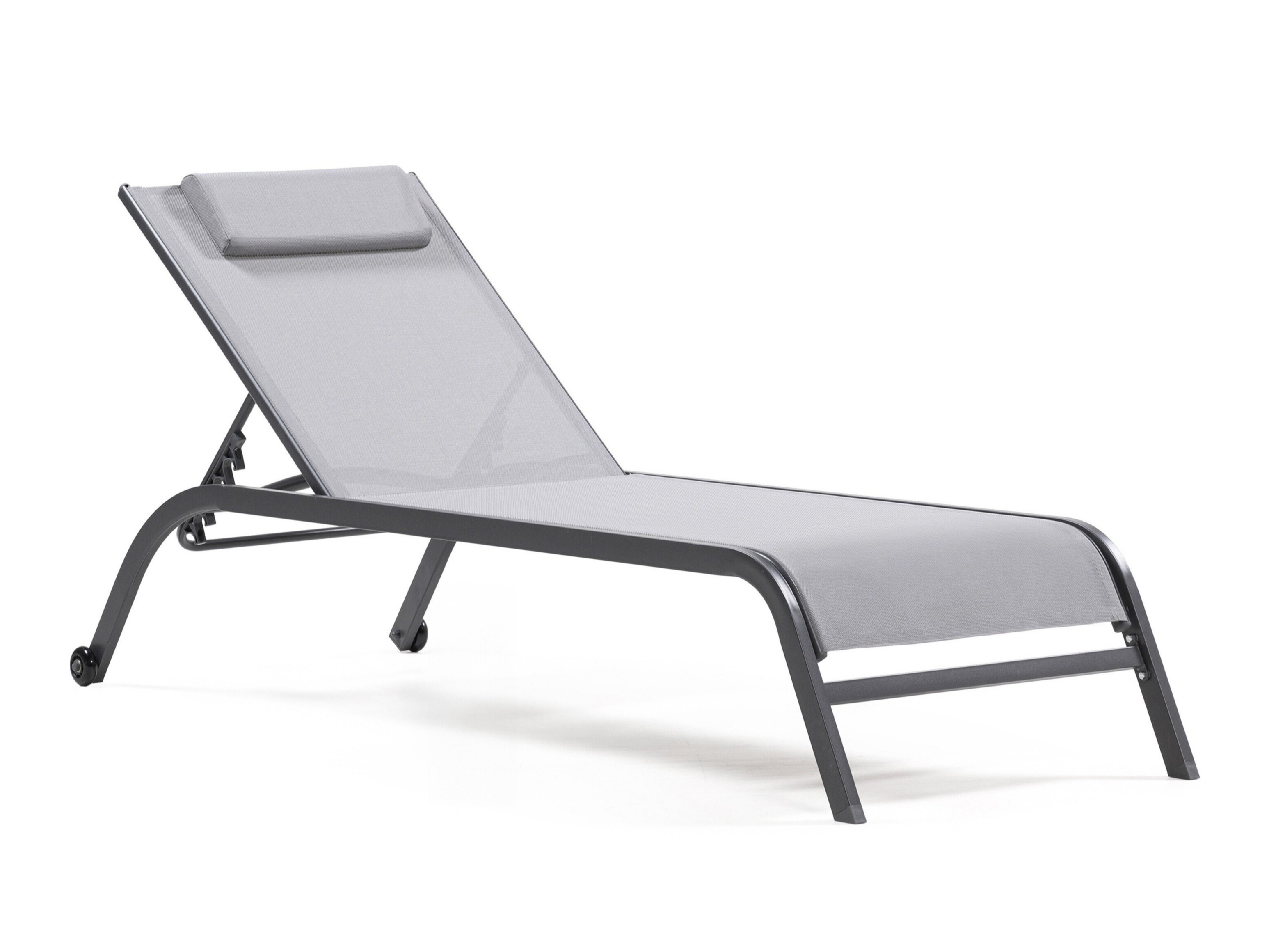 Vrtni ležalnik Burleson 641 (Siva)