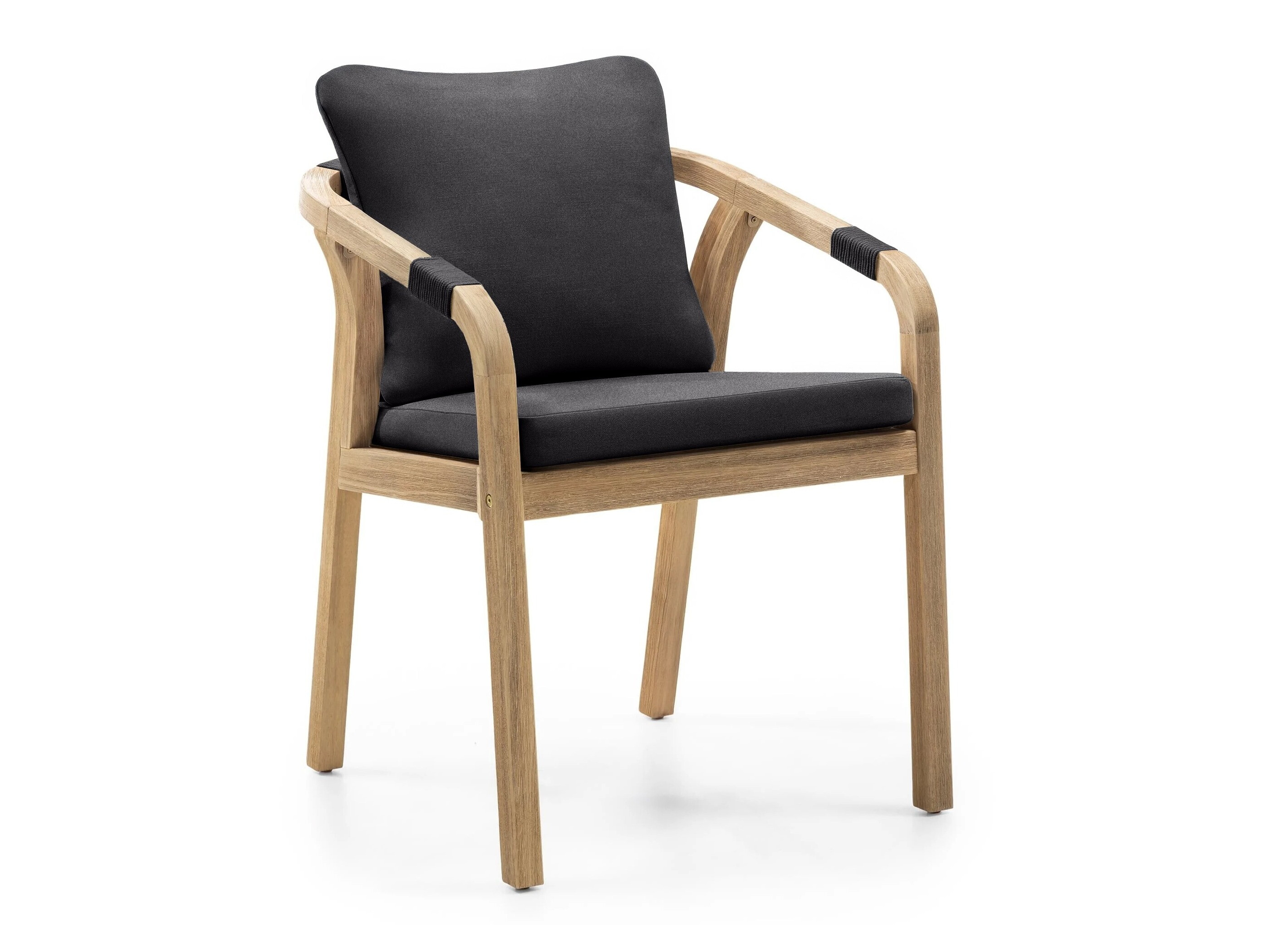 Vrtni stol Burleson 644 (Temno siva)